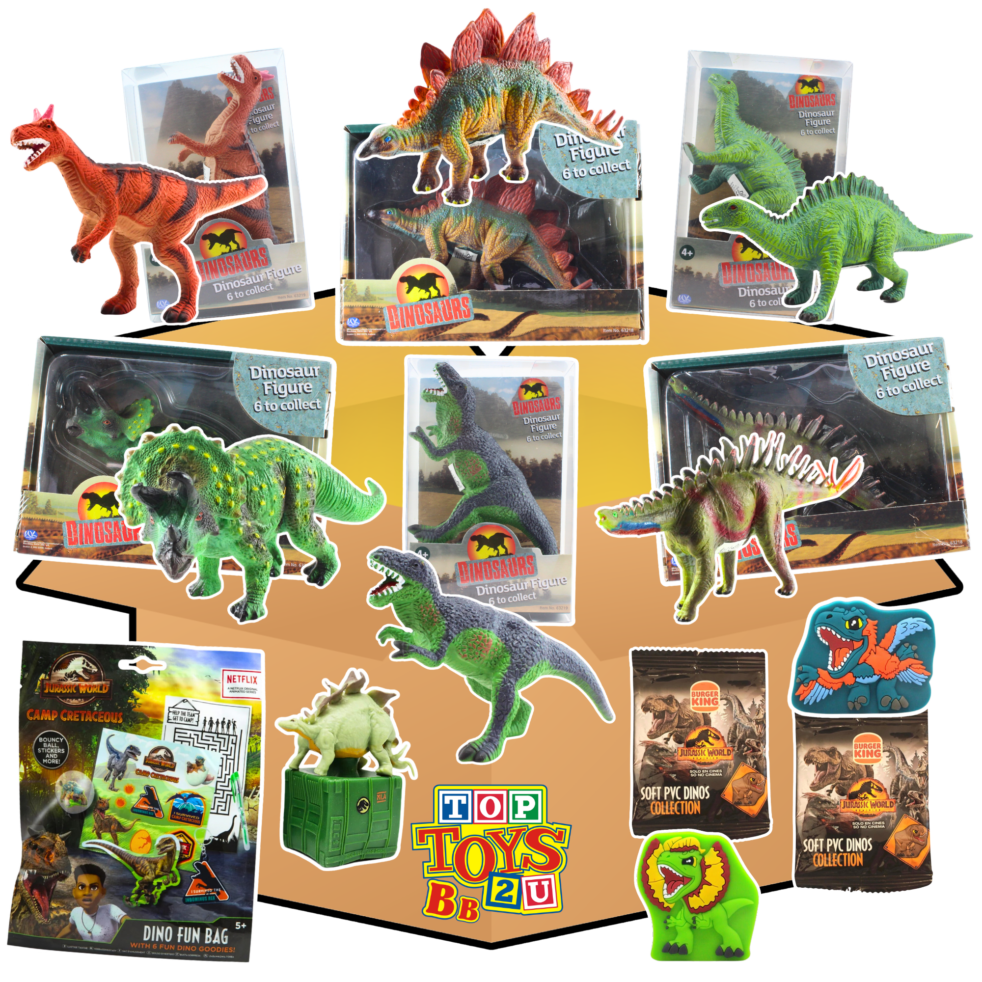 Toptoys2u Dinosaur Prebuilt Bargain Bundles - Toptoys2u