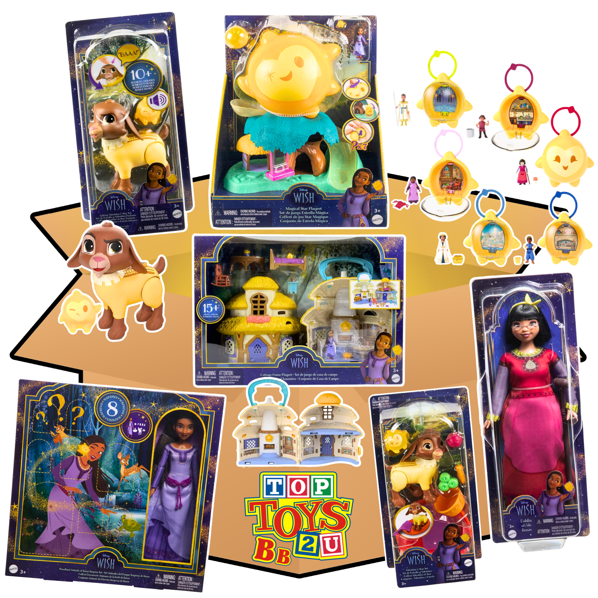 Toptoys2u Disney Wish Prebuilt Bargain Bundles - Toptoys2u