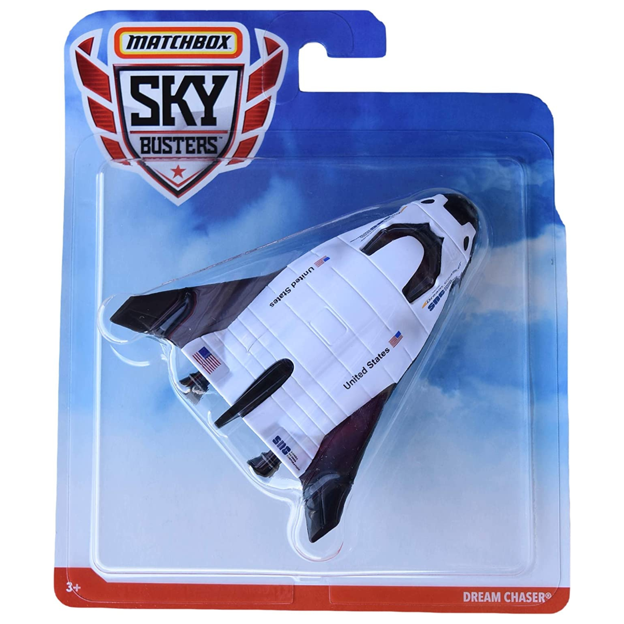 Matchbox Sky Busters - NASA Dream Chaser Shuttle/Spacecraft (White) - Toptoys2u