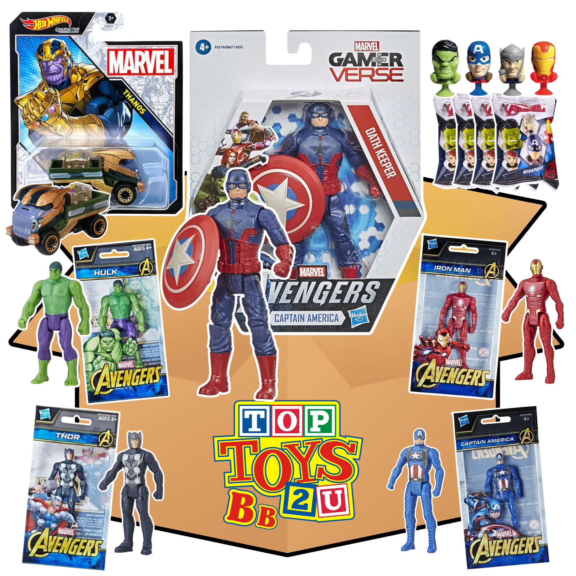 Toptoys2u Marvel Prebuilt Bargain Bundles - Toptoys2u