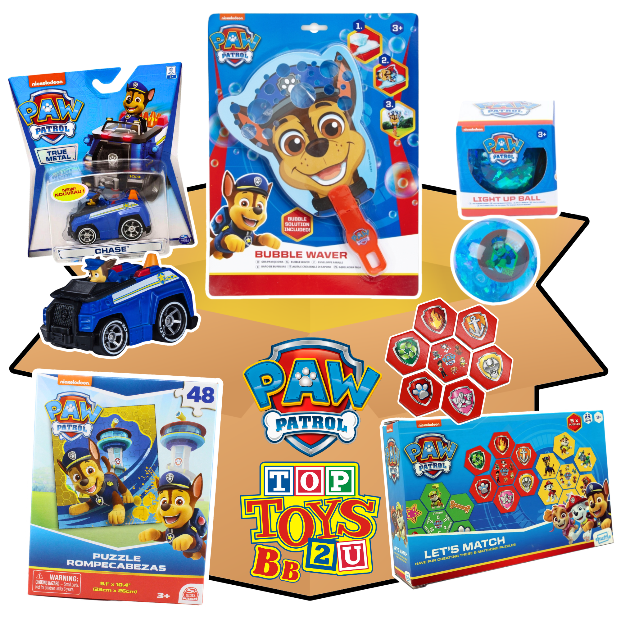 Toptoys2u Paw Patrol Prebuilt Bargain Bundles - Toptoys2u