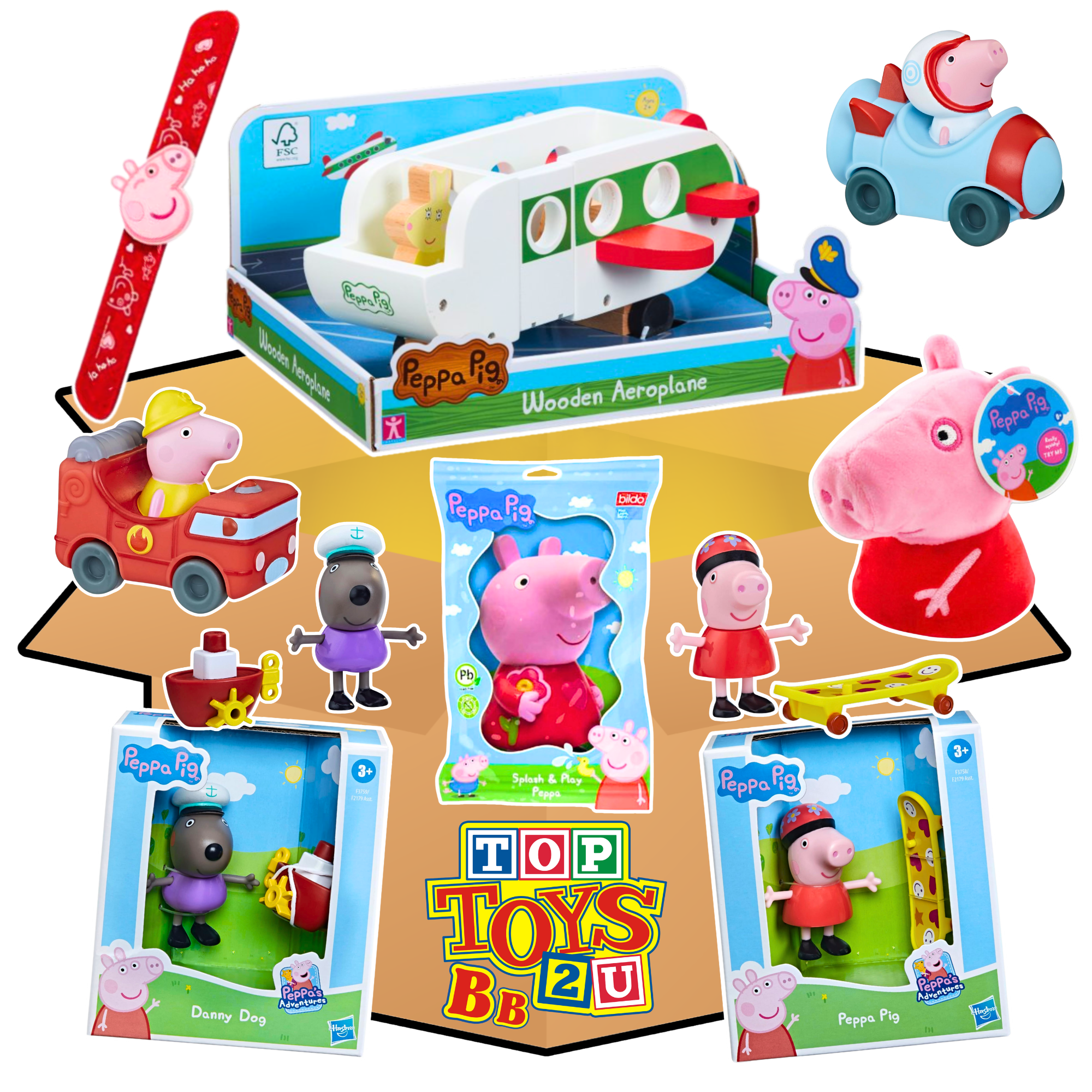 Toptoys2u Peppa Pig Toy Prebuilt Bargain Bundles