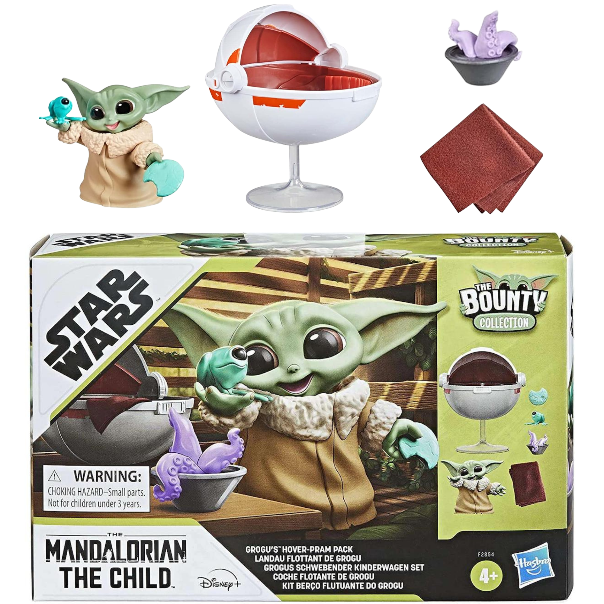 Star Wars The Bounty Collection - Grogu Figure & Hover-Pram Collectible Figures - Toptoys2u