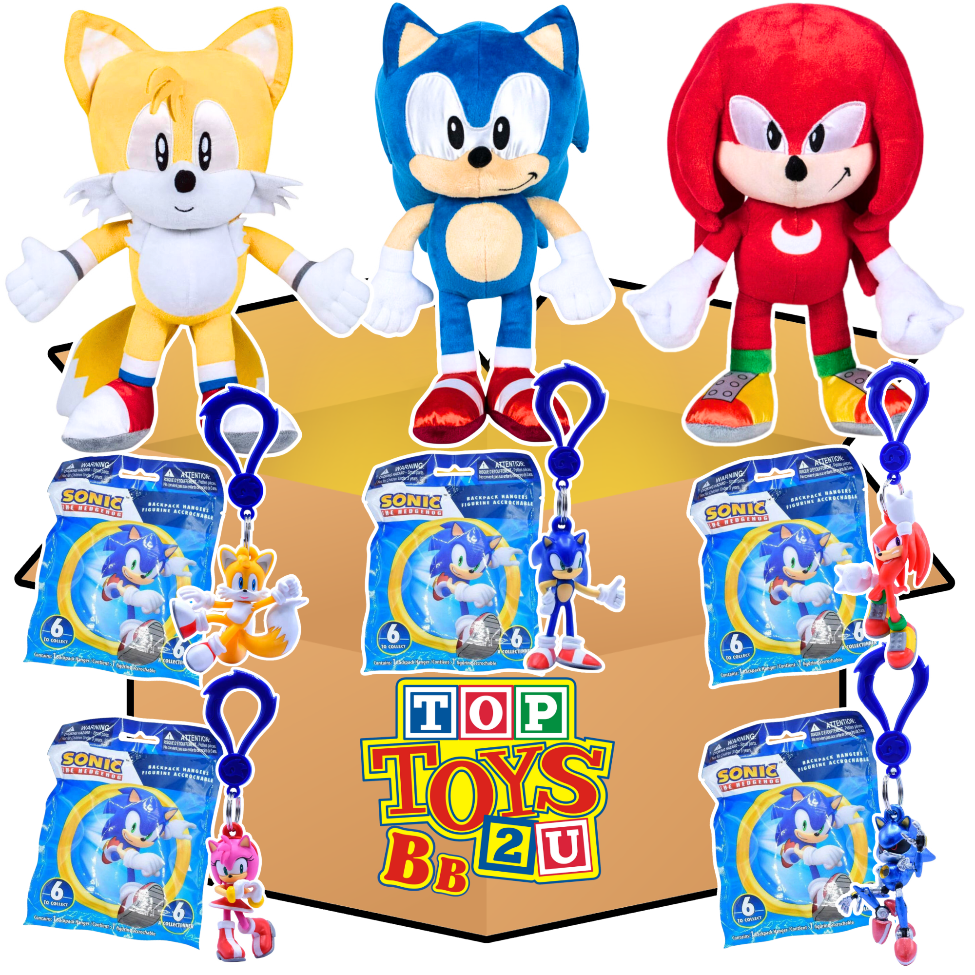 Toptoys2u Sonic the Hedgehog Prebuilt Bargain Bundles - Toptoys2u