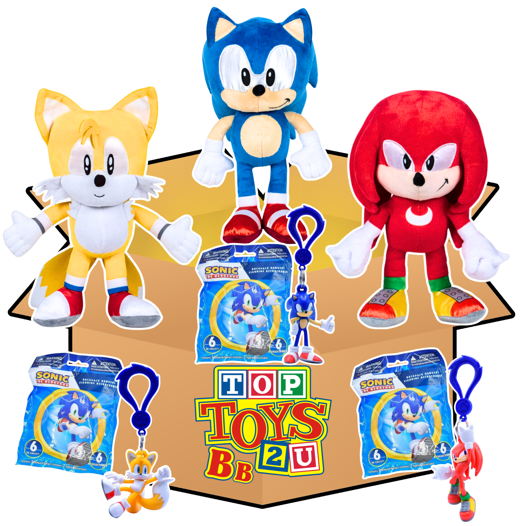 Toptoys2u Sonic the Hedgehog Prebuilt Bargain Bundles - Toptoys2u