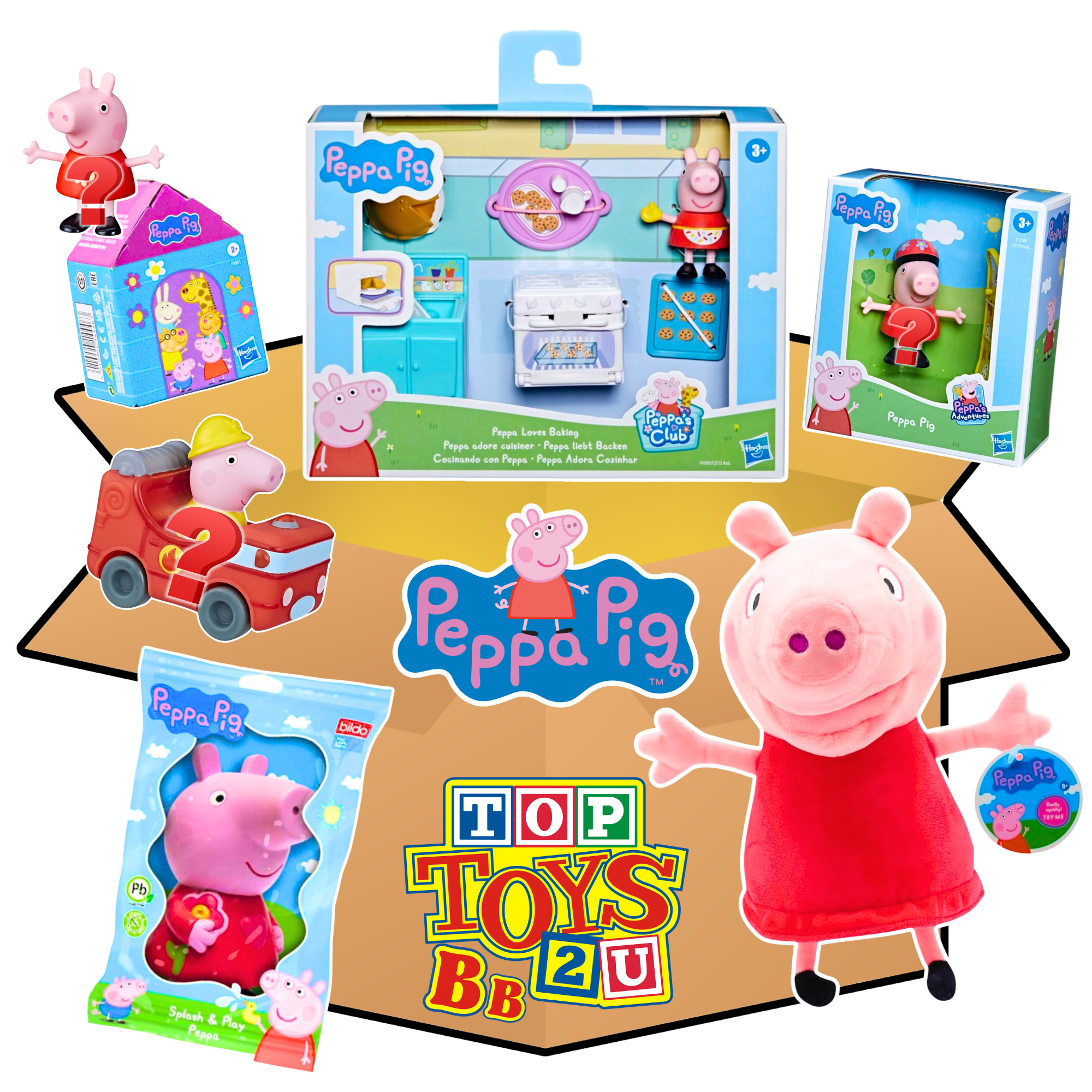 Peppa Pig Figures and Playsets Bargain Bundle Box