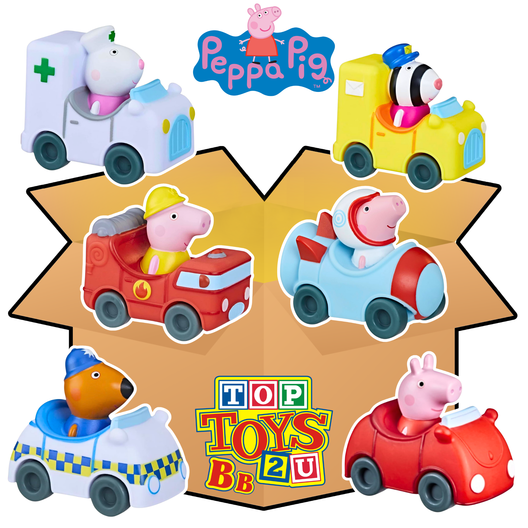 Toptoys2u Peppa Pig Toy Prebuilt Bargain Bundles - Toptoys2u