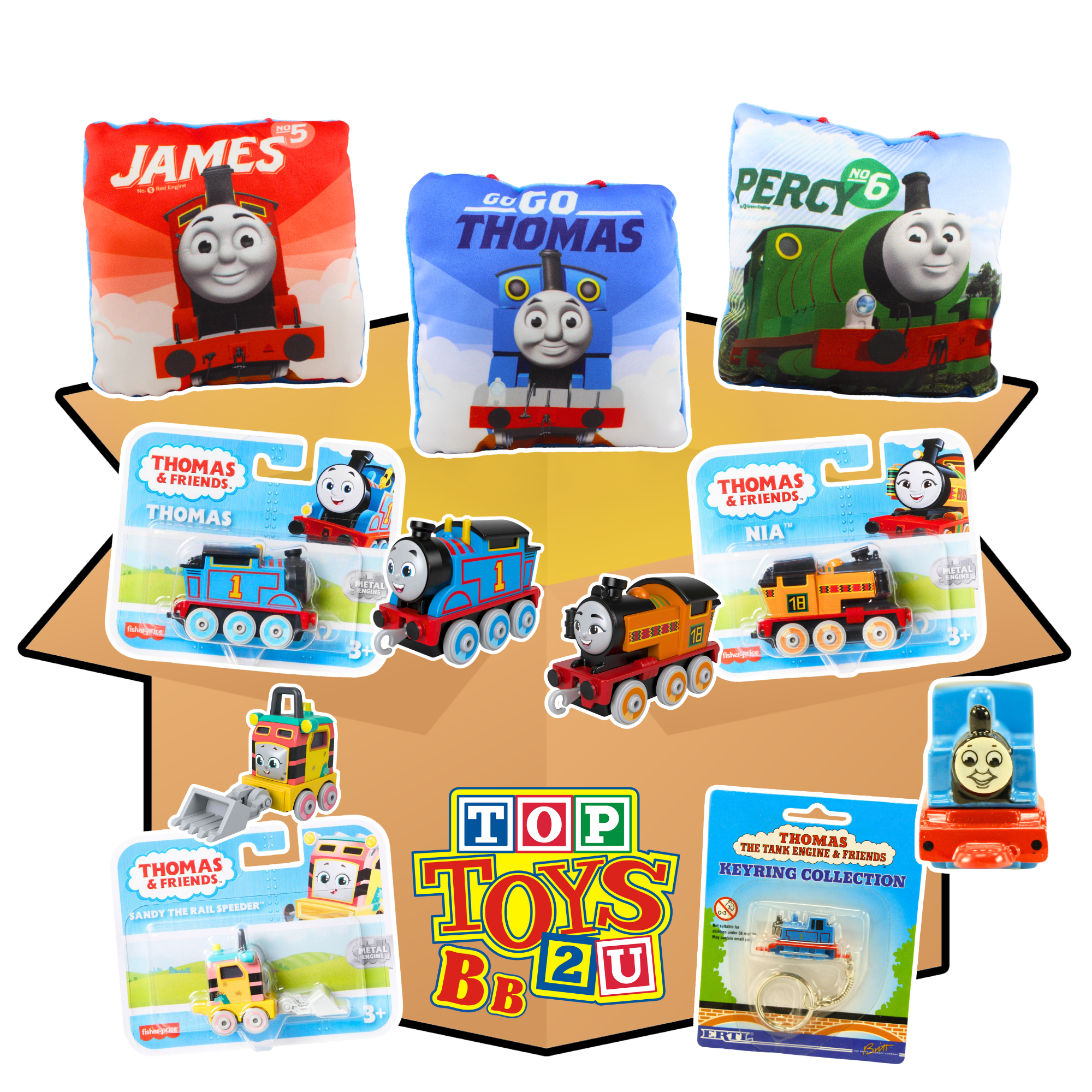 Toptoys2u Thomas & Friends Prebuilt Bargain Bundles - Toptoys2u