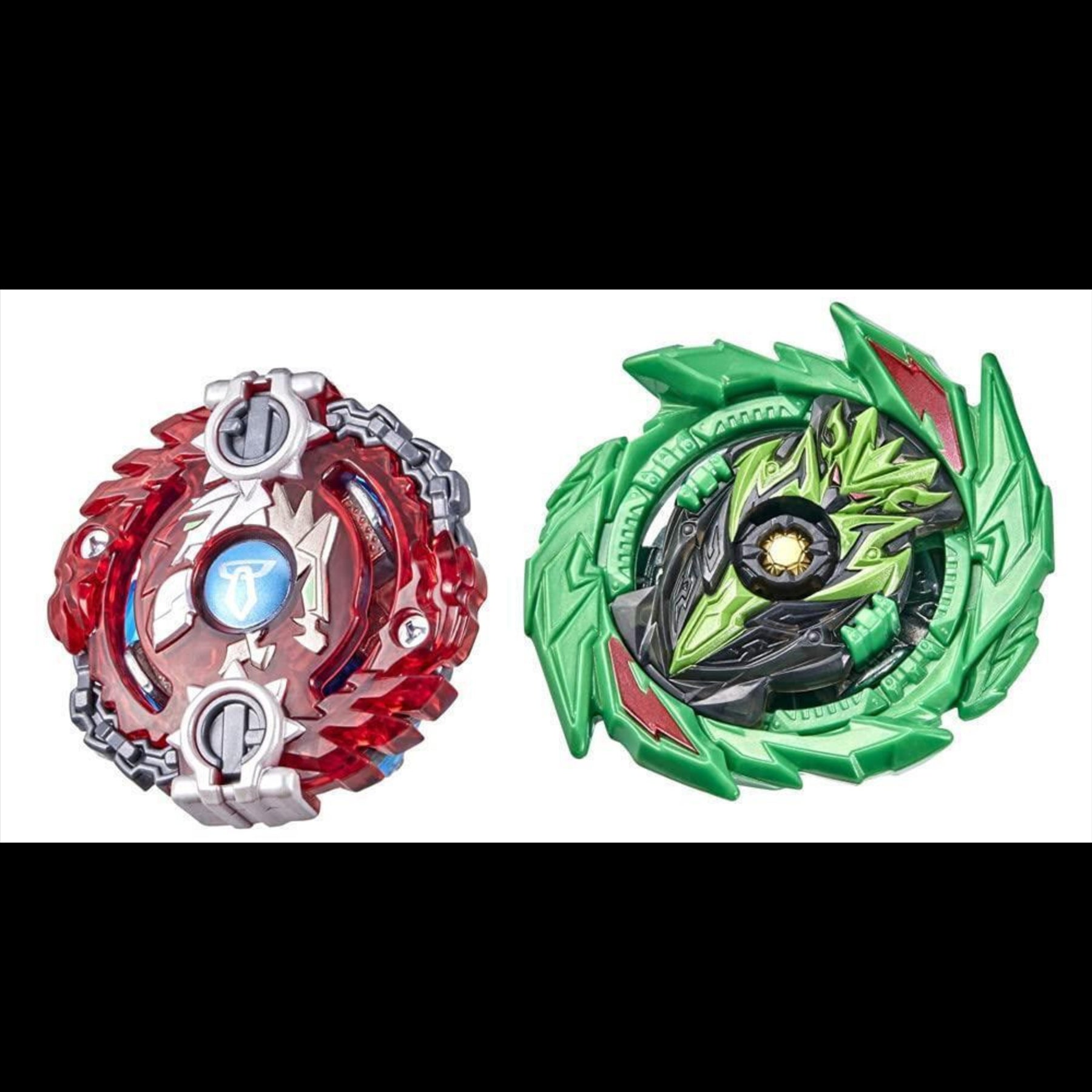 Beyblade Burst Speedstorm & Quad Drive - Original A6, Tyros T6, Stone Balderov B7, Roar Balkesh B7 - Twin Pack - Toptoys2u