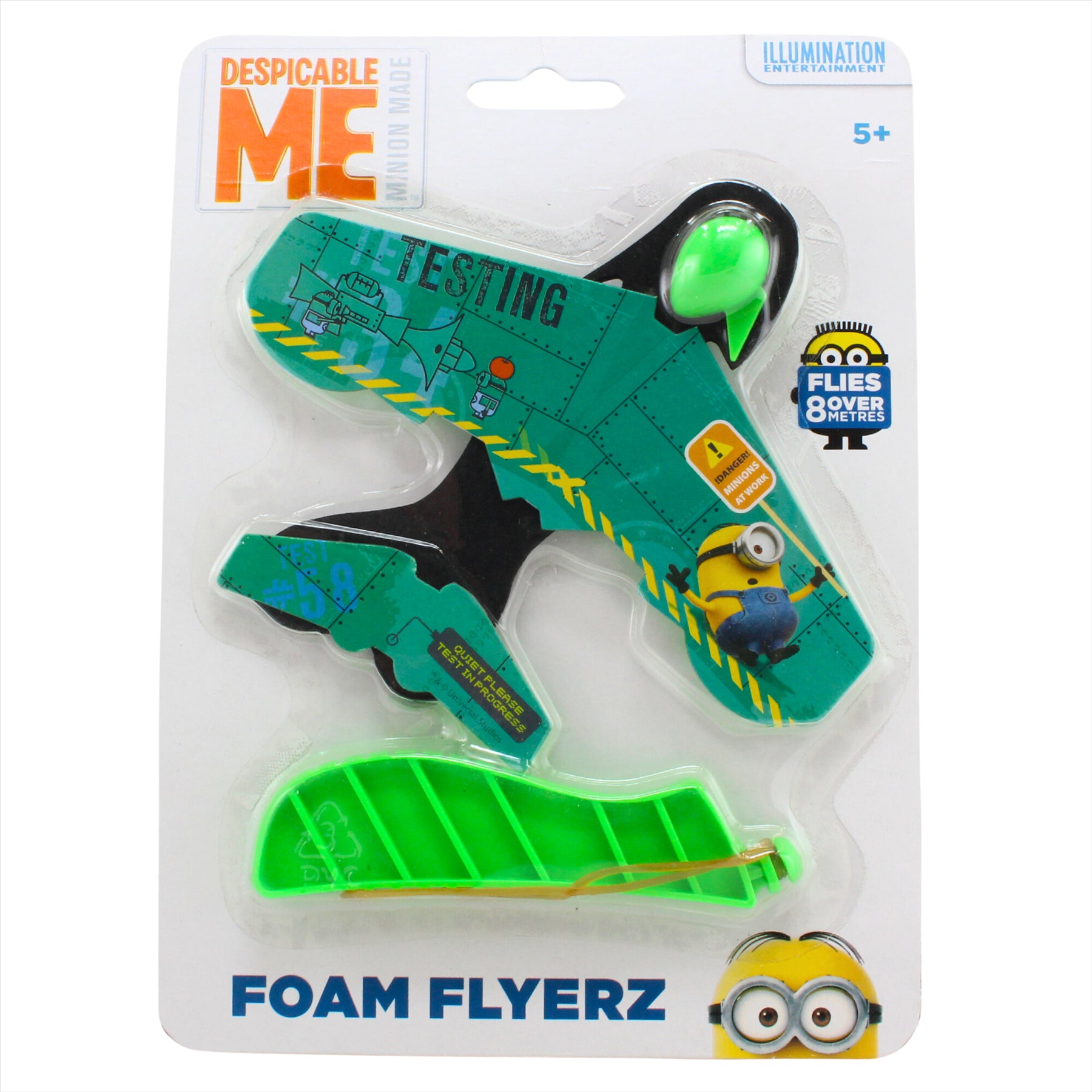 Despicable Me Minions Toy Foam Planes with Launcher Accessory - Pack of 3 - Toptoys2u