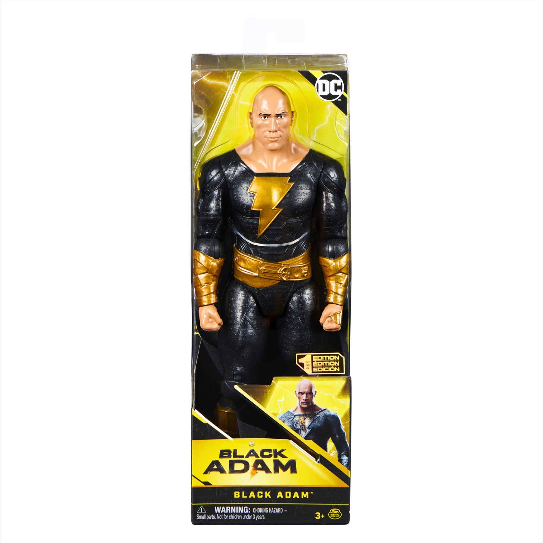 DC Comics Black Adam 1st Edition Collectible Black Adam and Atom Smasher 28cm Articulated Action Figures - Twin Pack - Toptoys2u