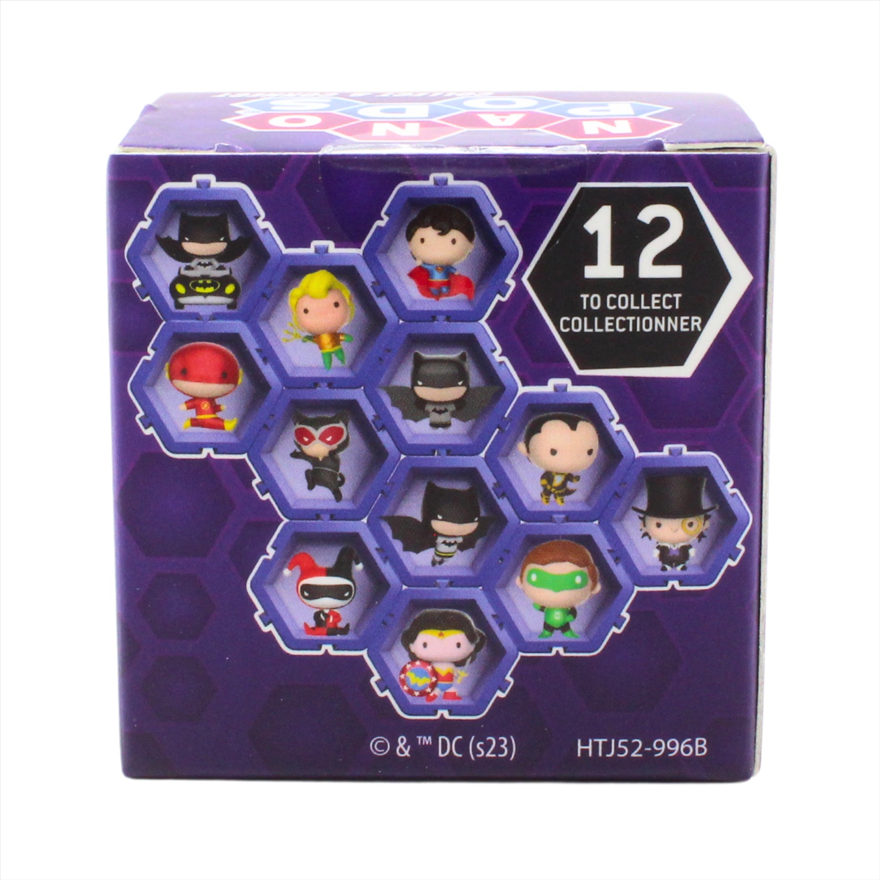 Nano Pods DC Comics Collect and Connect 4.5cm Identified Miniature Toy Figures - Full Set of All 12 - Toptoys2u