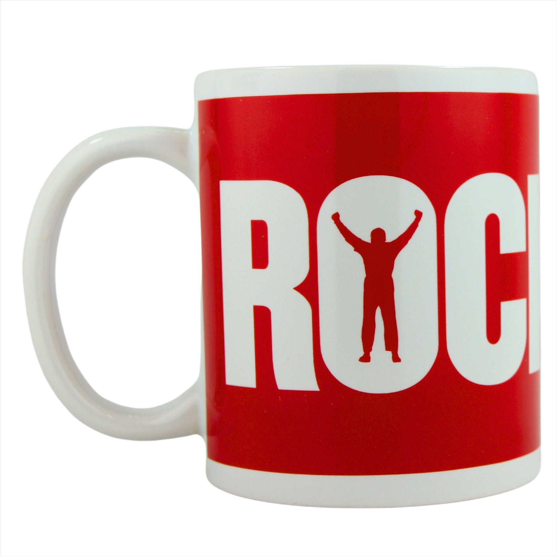 Rocky Balboa The Italian Stallion 350ml Ceramic Coffee & Tea  Mug - Red Italian Stallion Design - Toptoys2u