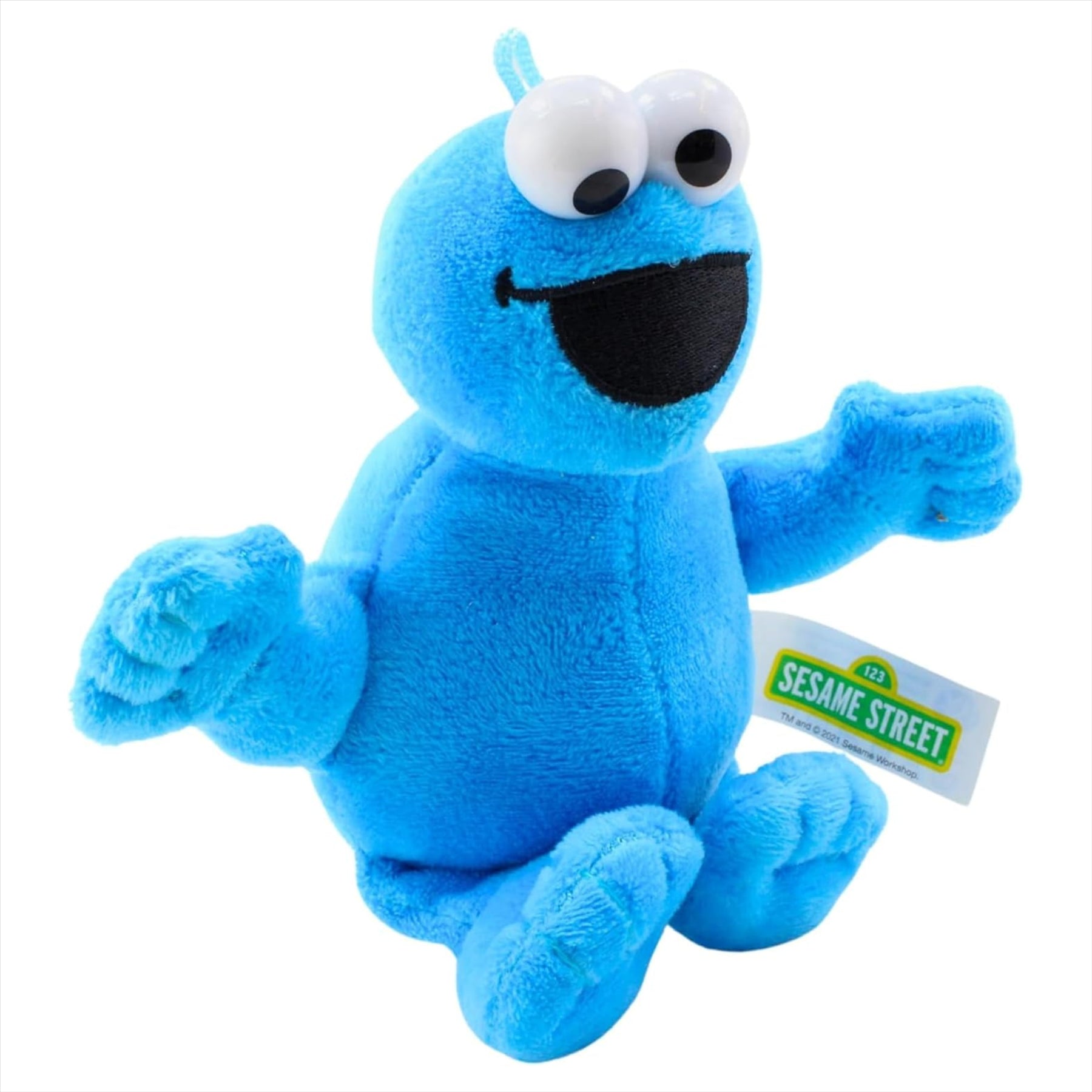 Sesame Street Super Soft Elmo 21cm and Cookie Monster 15cm Gift Quality Plush Toy Bundle - Toptoys2u