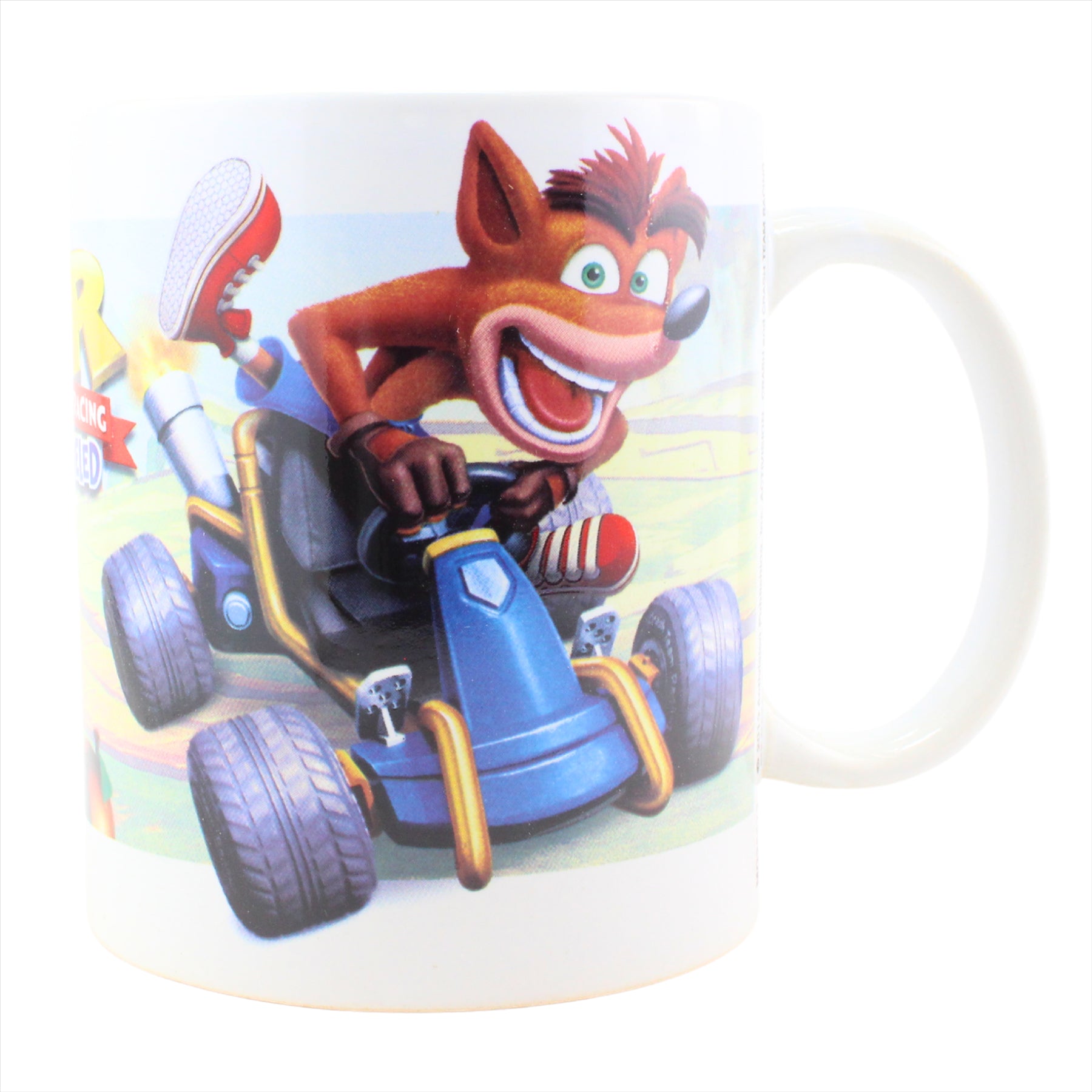 Crash Bandicoot Video Game 315ml Coffee Mug - CTR Nitro Fueled Neo Cortex - Toptoys2u