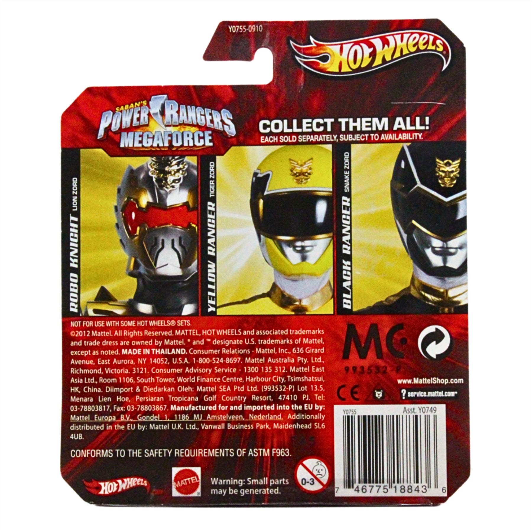 Hot wheels cheap power rangers