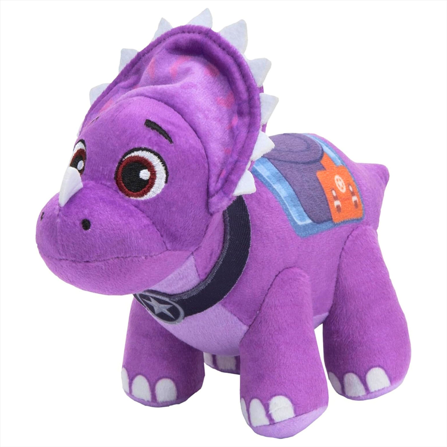 Dino Ranch Clover, Blitz, and Tango 20cm Super Soft Embroidered Gift Quality Plush Toys - Set of All 3 - Toptoys2u