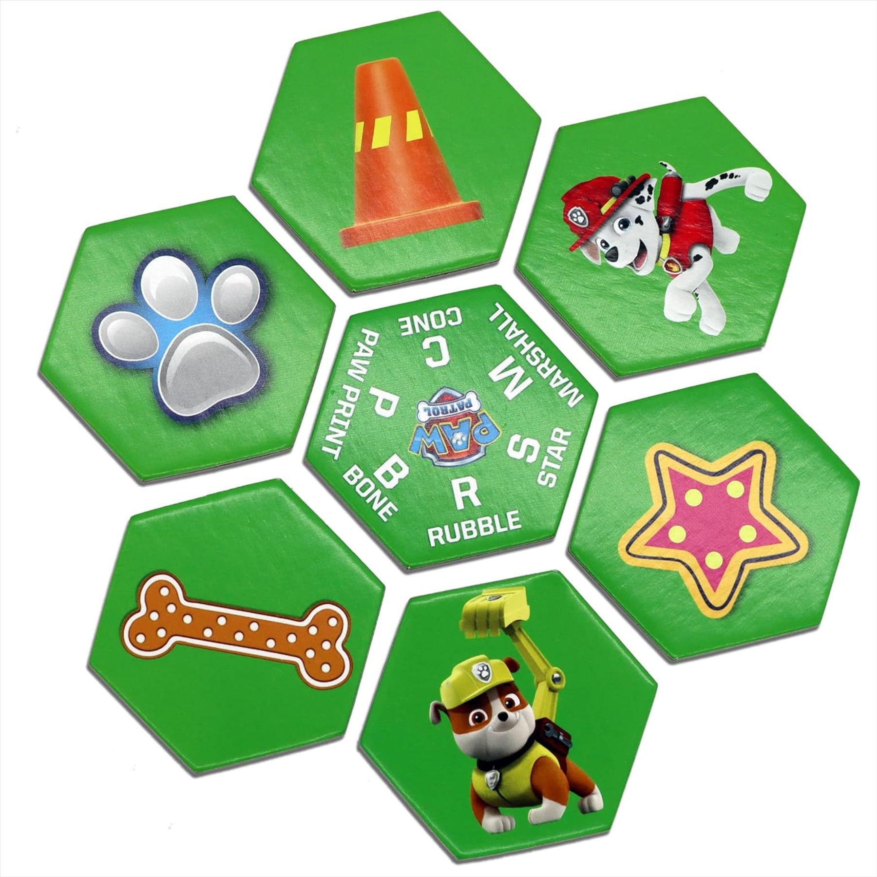 Paw Patrol Educational Puzzle Bundle for Kids - Let's Match Puzzle Pack & Bath Time 2-in-1 Memory Card Game - Twin Pack - Toptoys2u