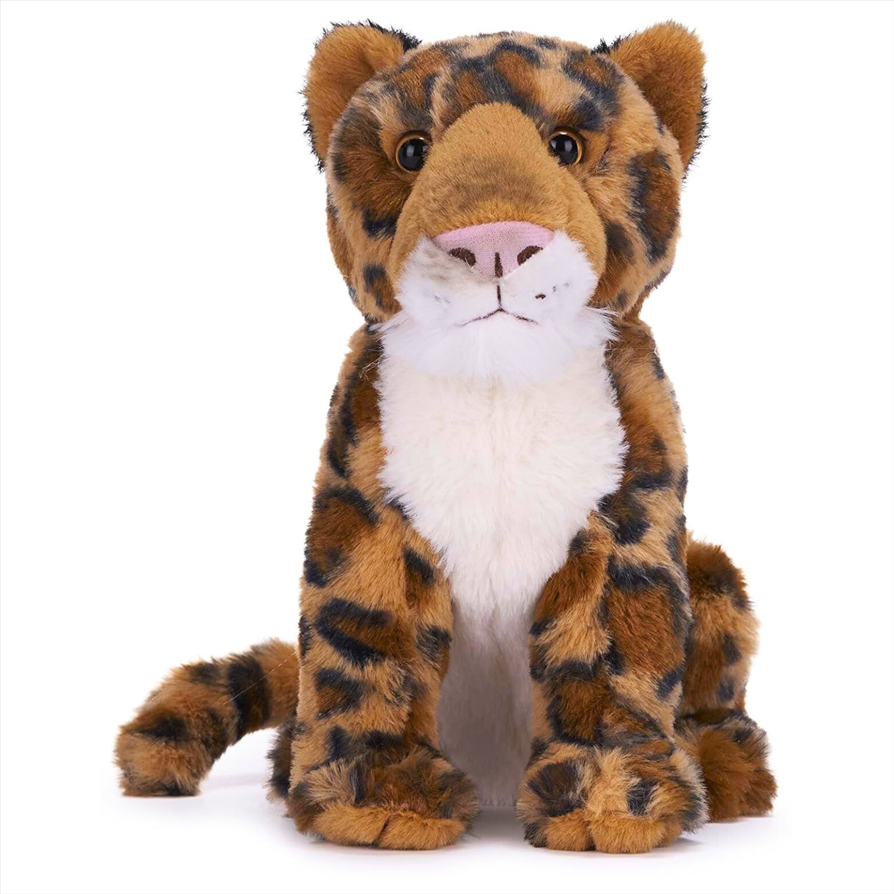 Posh Paws Around the World Animals Collection Leopard Super Soft Plush Toy 30cm 12"