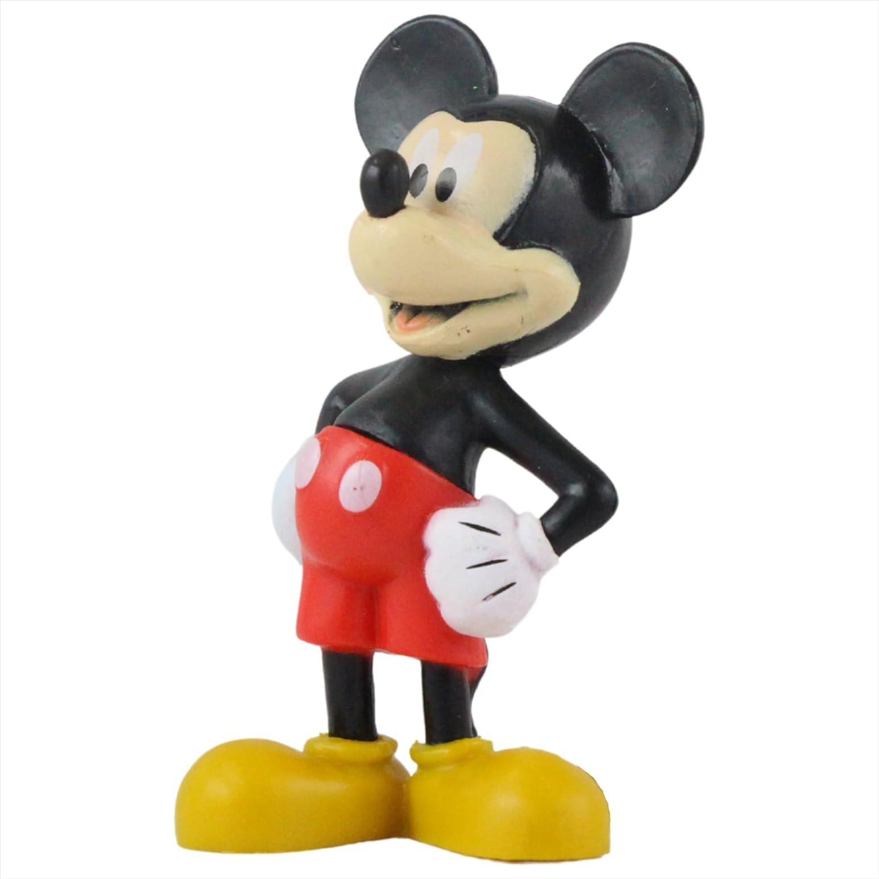 Mickey Mouse and Friends 3D Figures - Perfect Cake Toppers - 2" 5cm Huey, Dewey, Louie Mickey & 2.5" 6cm Scrooge McDuck - 5 Pack - Toptoys2u