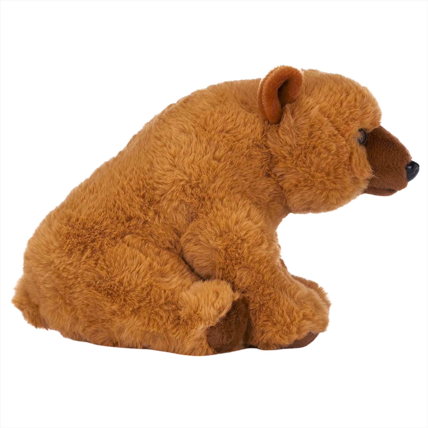 Posh Paws Around the World Animals Collection Grizzly Bear Super Soft Plush Toy 20cm 8"