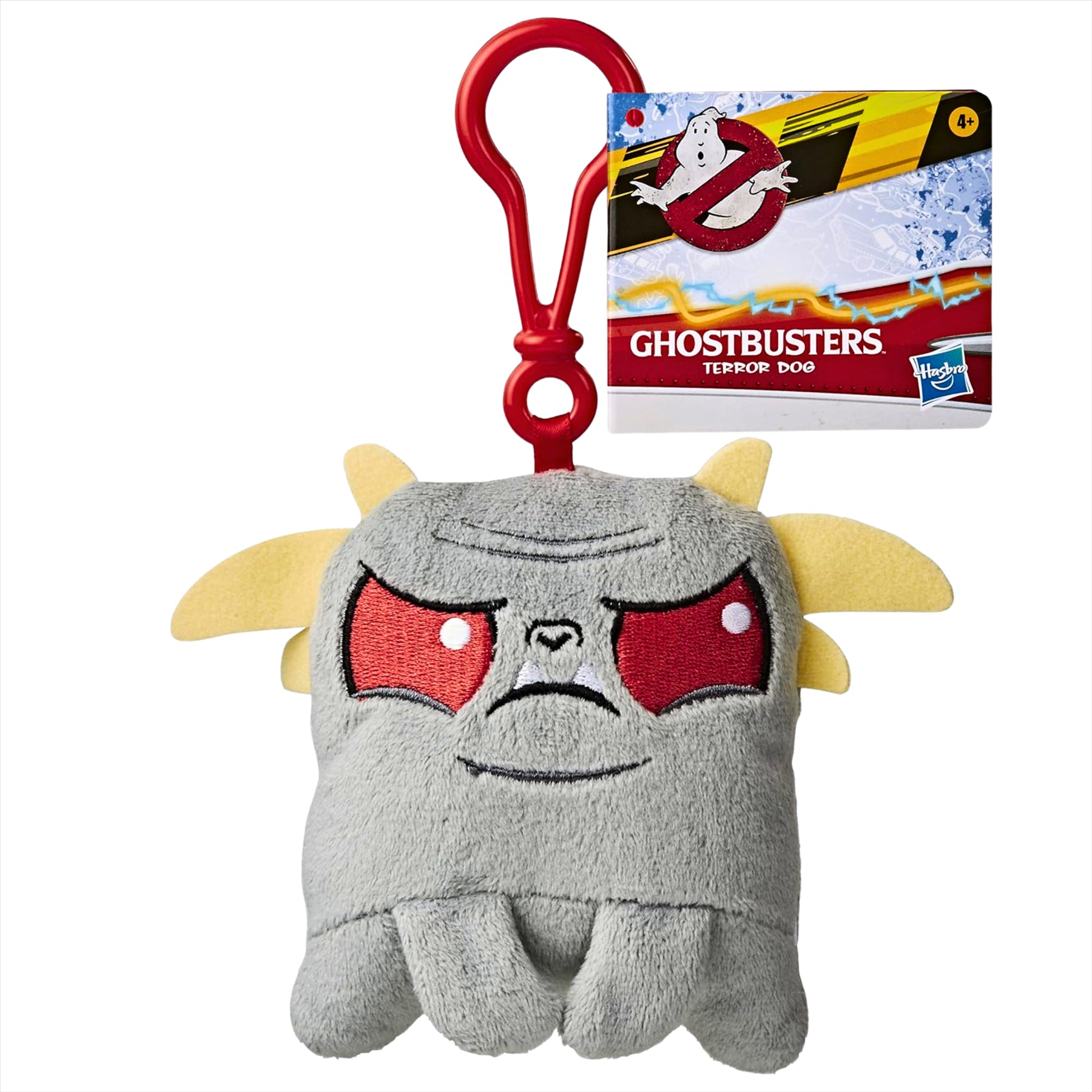 Ghostbusters Paranormal Plushies Super Soft 11cm Gift Quality Plush Toy Bagclips - Pack of All 4 - Stay-Puft, Slimer, Tiger, and Muncher - Toptoys2u