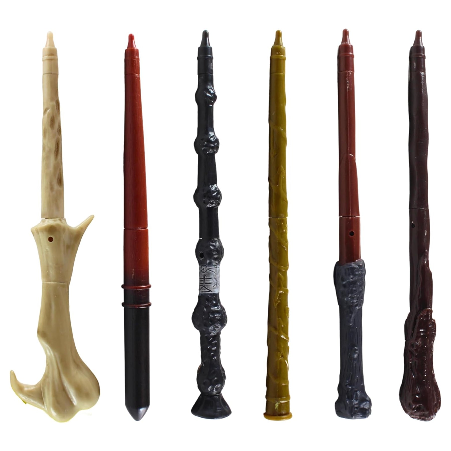 Harry Potter and the Deathly Hallows - All 12 Figures and All 6 Wands - Toptoys2u