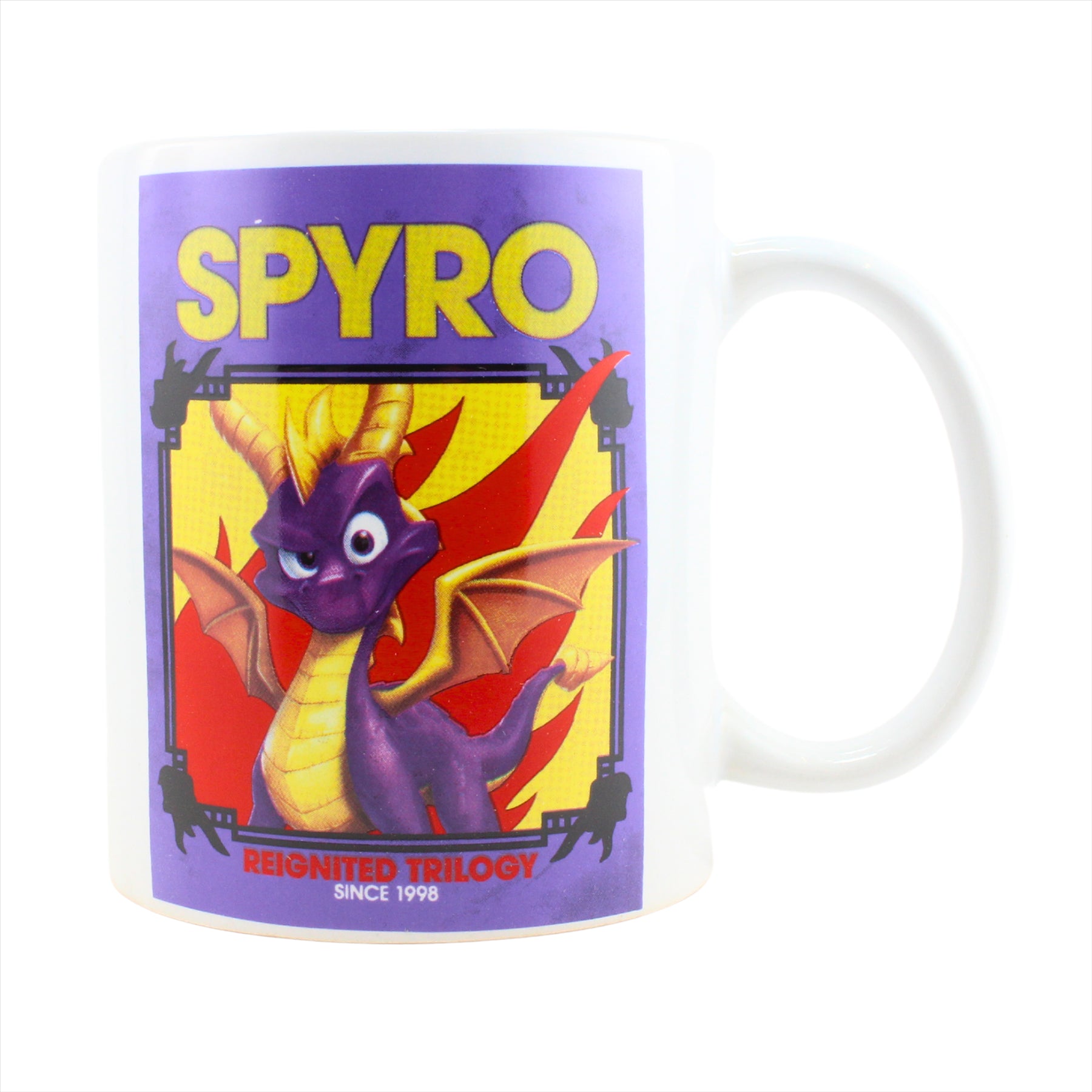 Spyro the Dragon Video Game 315ml Ceramic Coffee Mug - Spyro Portrait - Toptoys2u