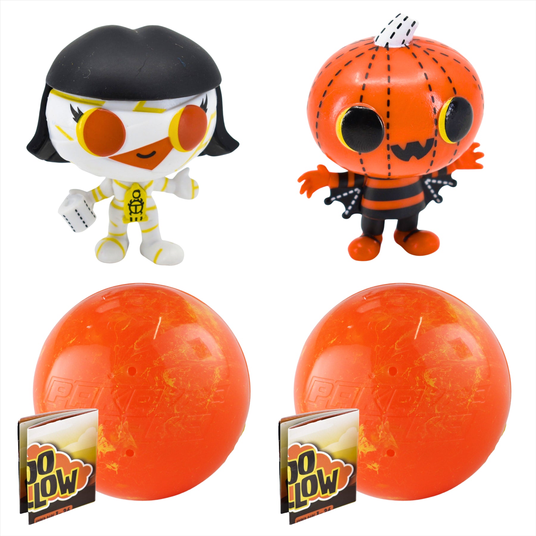 Paka Paka Boo Hollow - Series 3 Funko Blind Capsule Identified 2.5" 6cm Figures - Gordy & Tanis - Toptoys2u