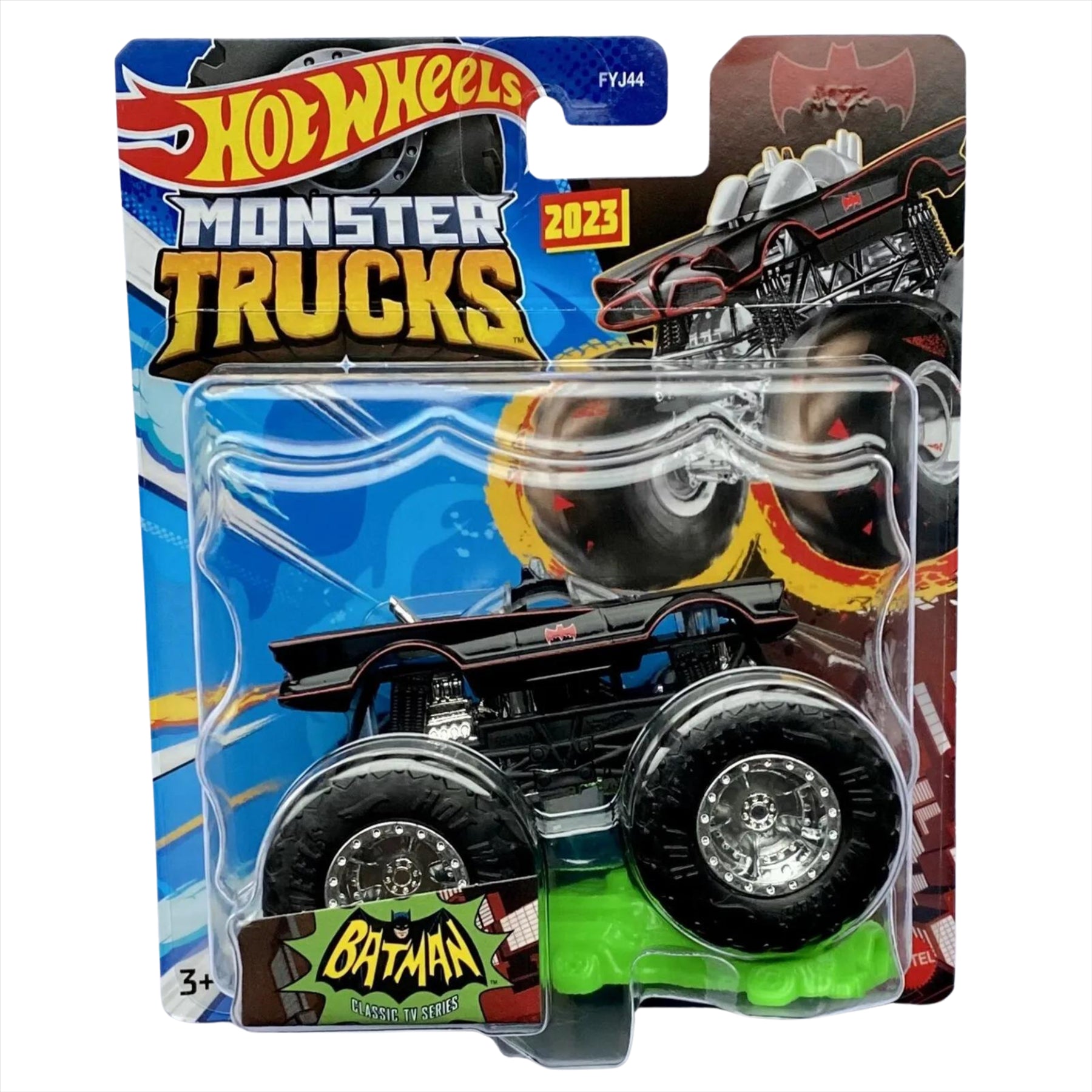 Hot Wheels Monster Trucks Batman Classic TV Show 1:64 Scale Diecast Model Car - Toptoys2u