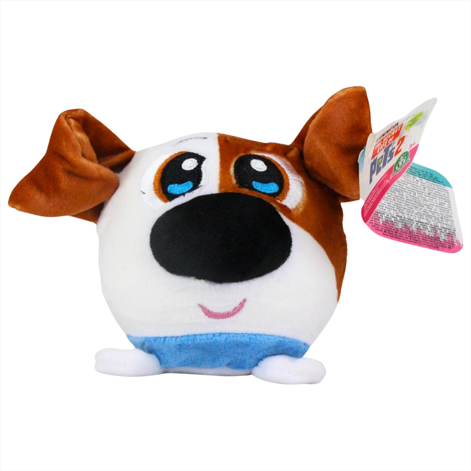 Secret Life of Pets Rooster 25cm Plush, Max 15cm Slo Foam Plush, and DC League of Super Pets Super Launch Krypto Playset - 3-Piece Bundle - Toptoys2u