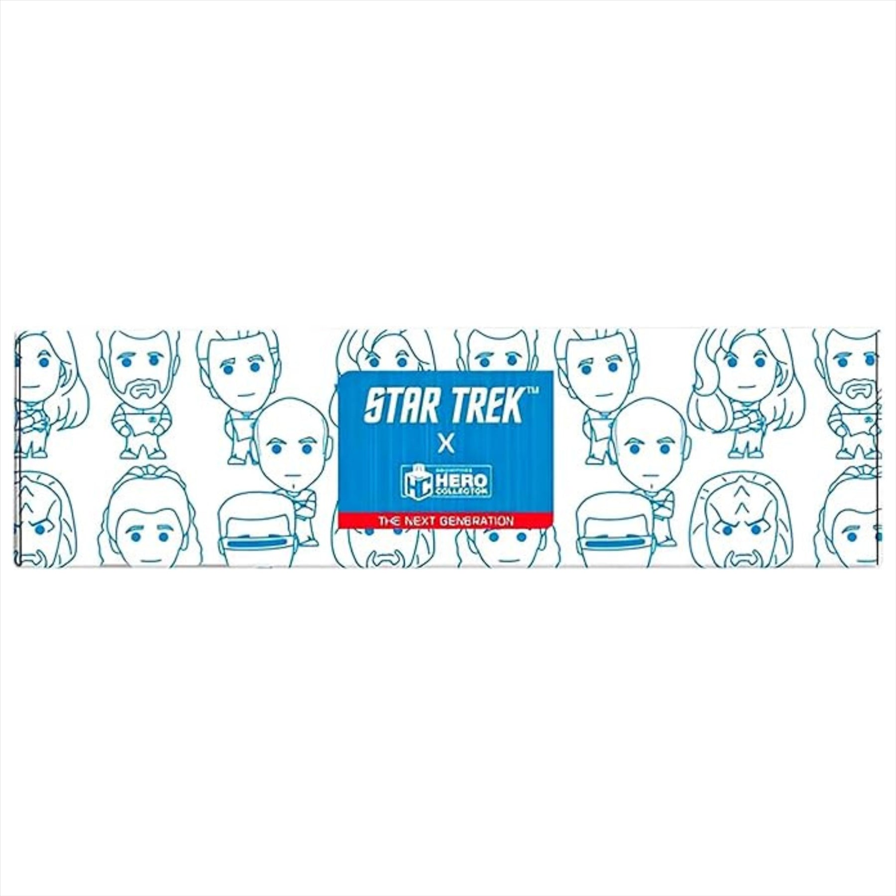 Star Trek The Next Generation Hero Collection Chibi Pin Badges - Box Set of 7 Pins - Toptoys2u