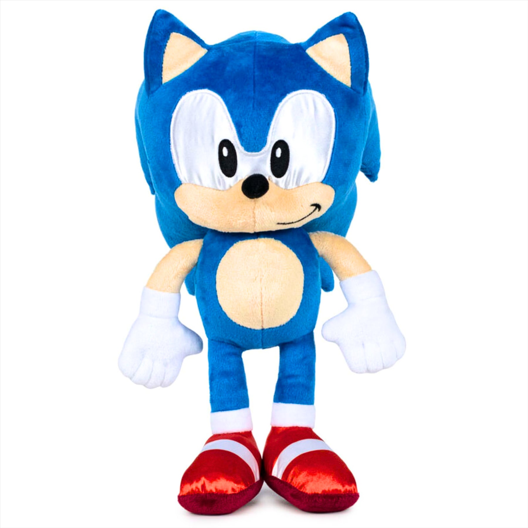 Sonic the Hedgehog Super Soft Sonic 30cm Gift Quality Plush Toy Figure - Toptoys2u