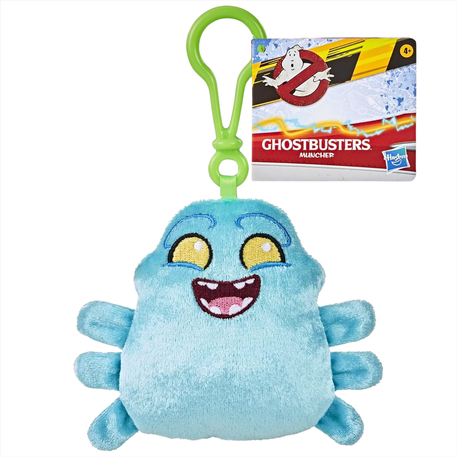 Ghostbusters Paranormal Plushies Muncher Super Soft 11cm Gift Quality Plush Toy Bagclip - Toptoys2u