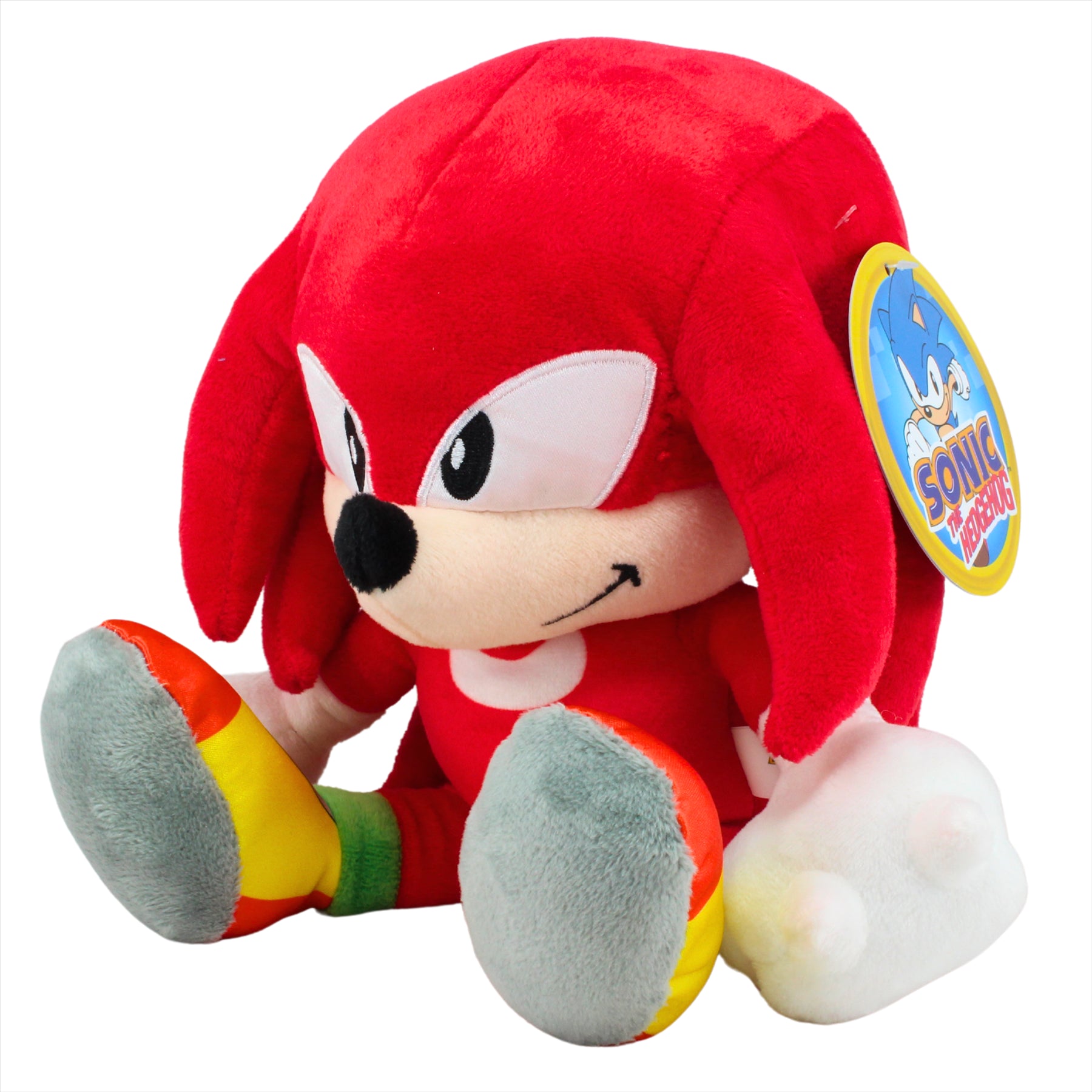 Sonic the Hedgehog Super Soft Knuckles 30cm Gift Quality Plush Toy Figure - Toptoys2u