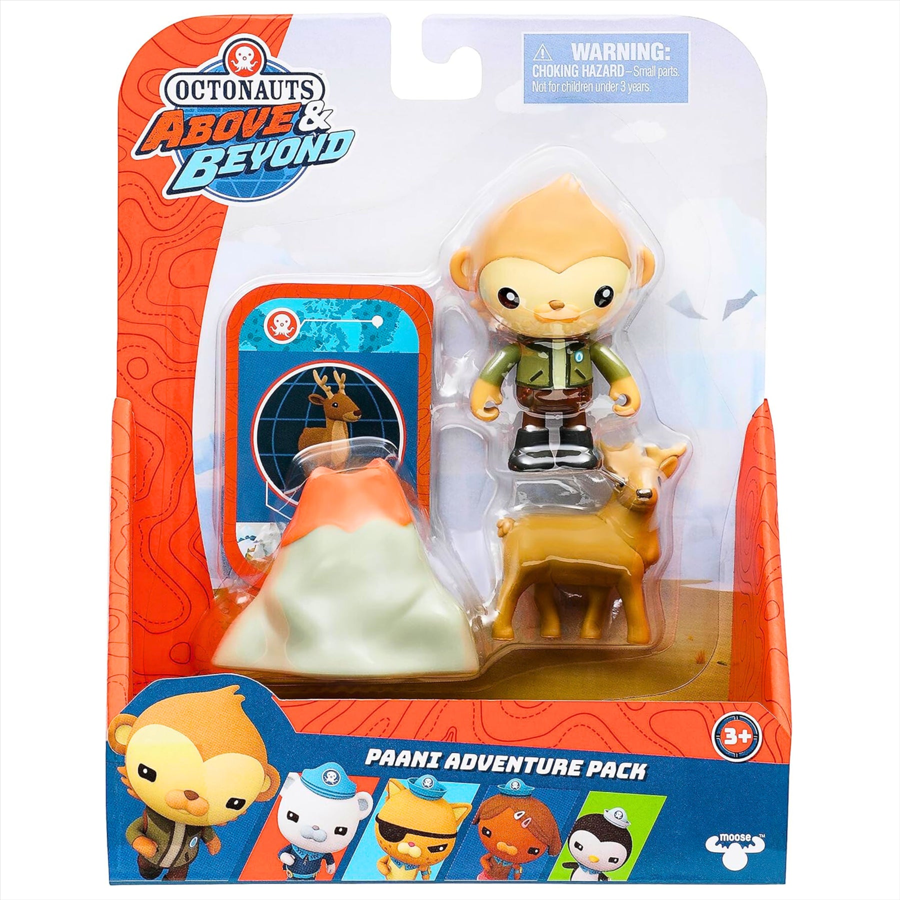 Octonauts Above and Beyond Paani Adventure Pack 7cm Toy Figure Playset with Accessories - Toptoys2u