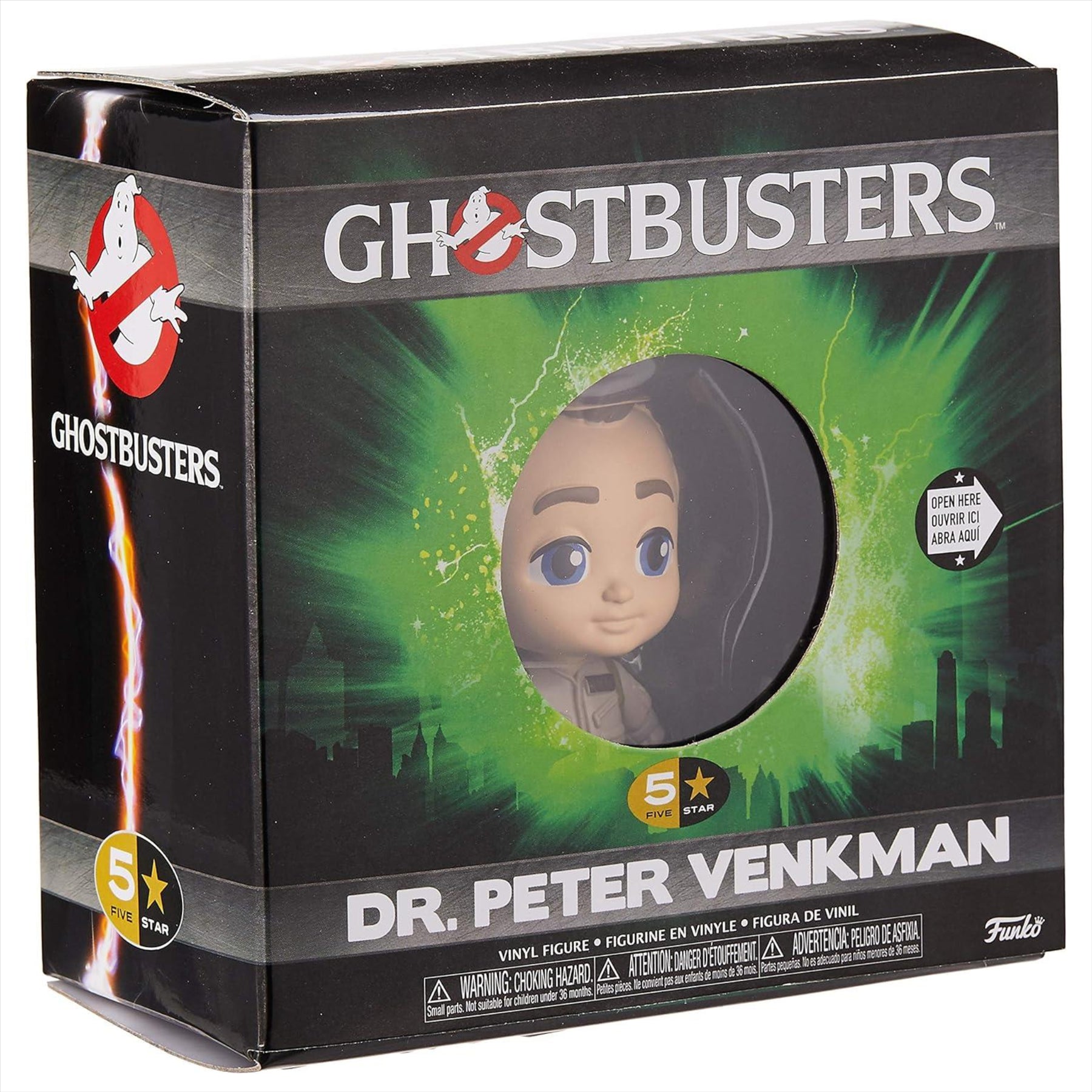 Funko! Five Star Ghostbusters Collectable Vinyl Figures, Official Merchandise - Dr. Raymond Stantz, Winston Zeddemore and Dr. Peter Venkman - 3 Pack - Toptoys2u