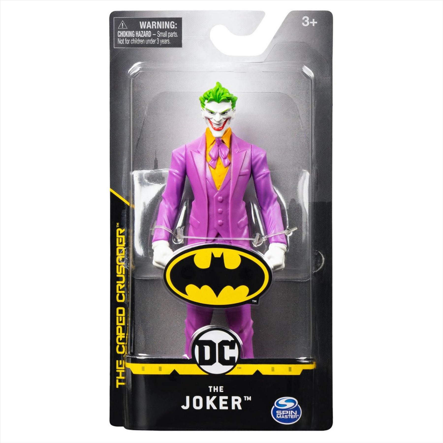 DC Comics Batman The Caped Crusader Batman and Joker 15cm Collectible Toy Articulated Action Figures - Twin Pack - Toptoys2u