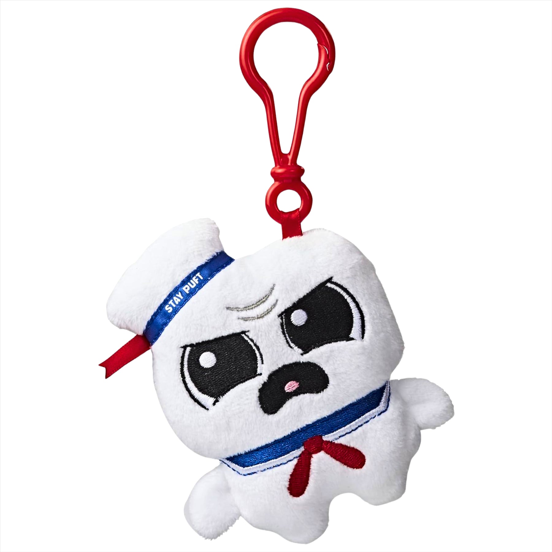 Ghostbusters Paranormal Plushies Stay-Puft Super Soft 11cm Gift Quality Plush Toy Bagclip - Toptoys2u