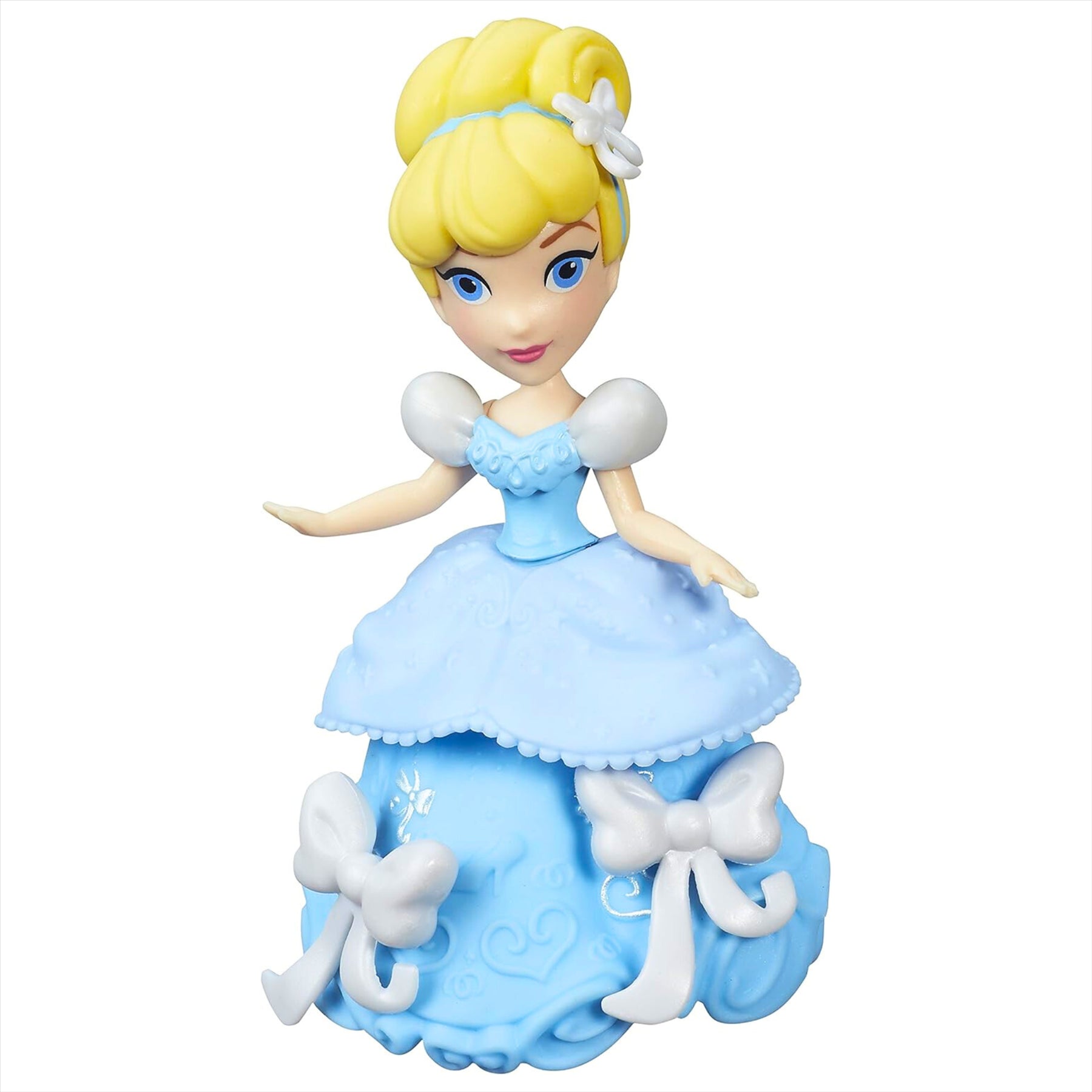 Disney Princess Little Kingdom Cinderella 8cm Miniature Play Figure Toy with Accessories - Toptoys2u