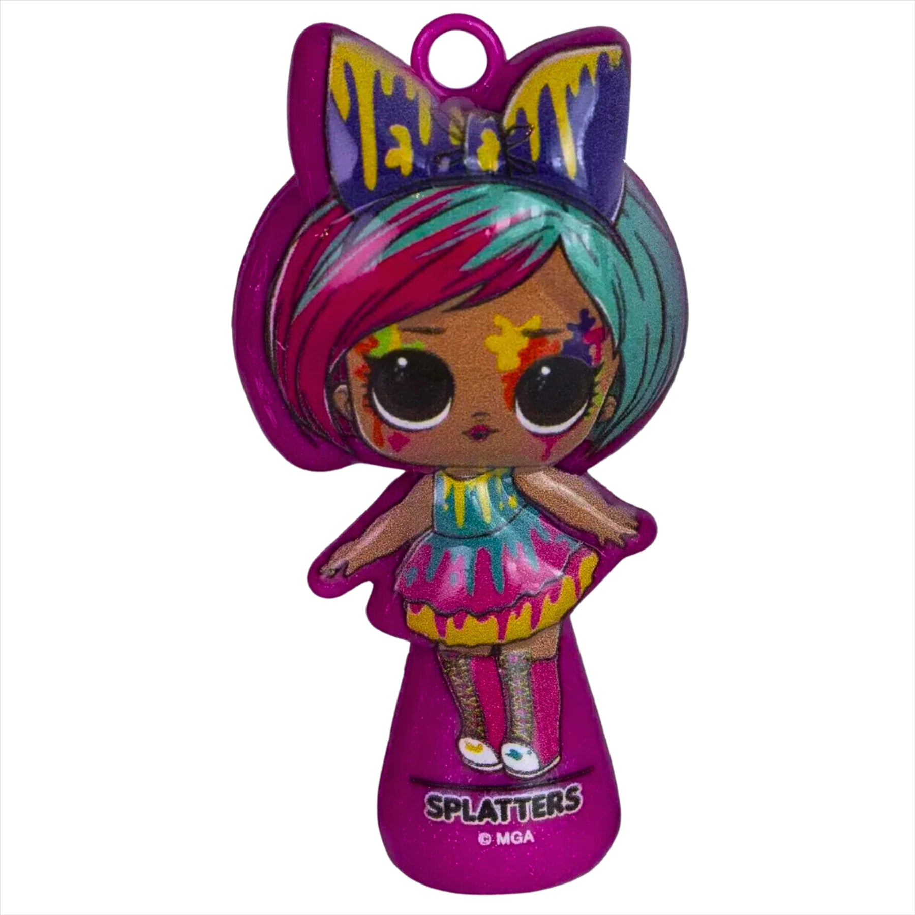 LOL Surprise! Flash'Eez Collectible Mini Splatters and Diva Light-Up Toy Figures with Lanyard Accessory - Twin Pack - Toptoys2u