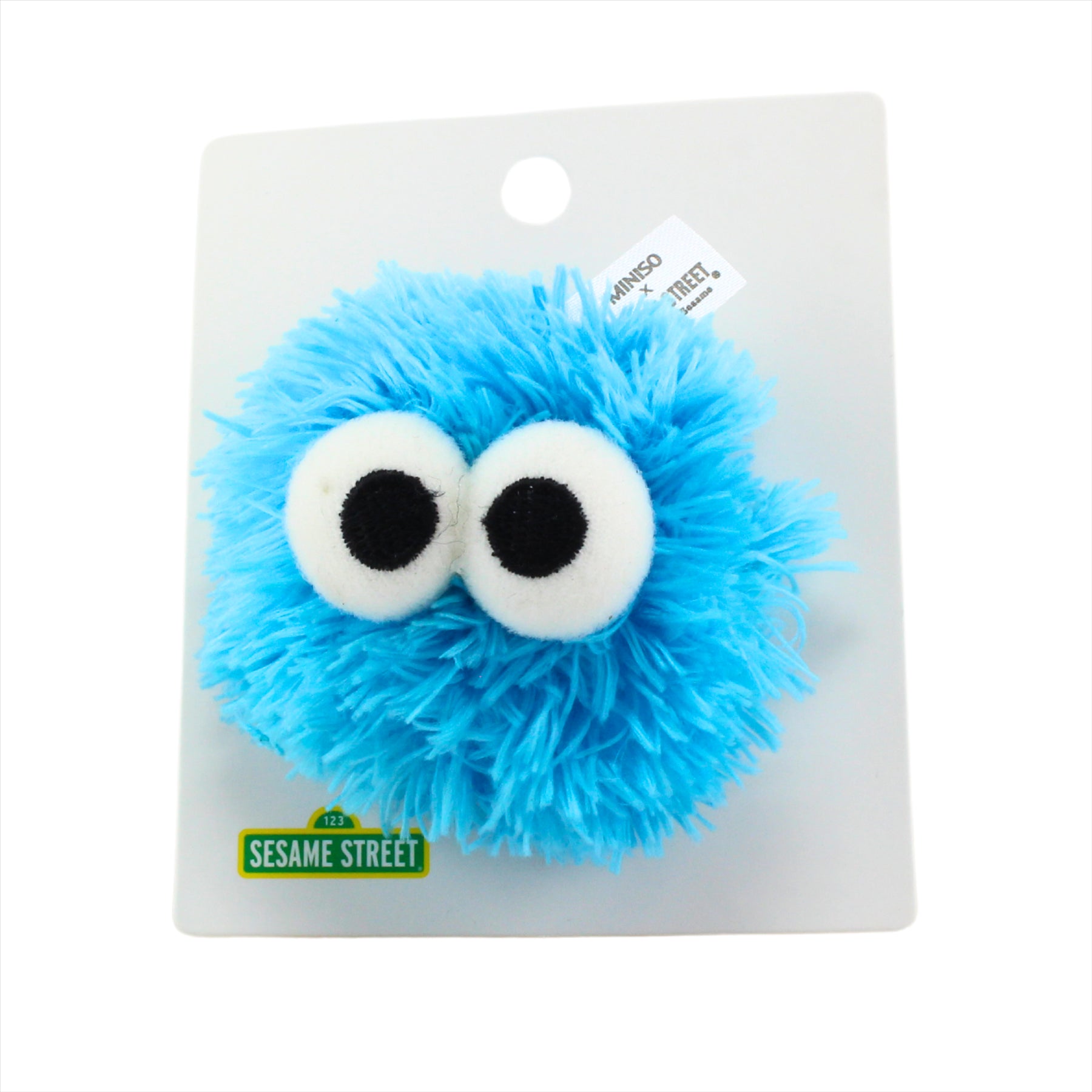 Sesame Street Cookie Monster Super Soft 6.5cm Bobble Head Plush Toy - Toptoys2u