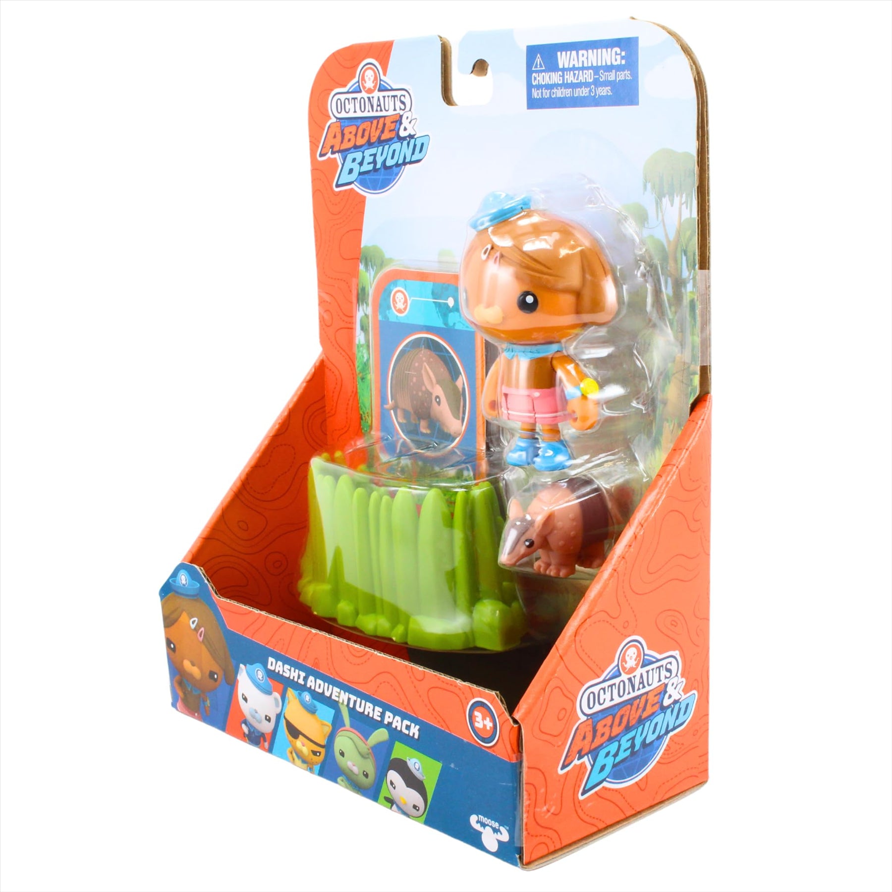 Octonauts Above and Beyond Captain Barnacles 20cm Plush and Dashi Adventure Pack Action Figure Playset - Toptoys2u