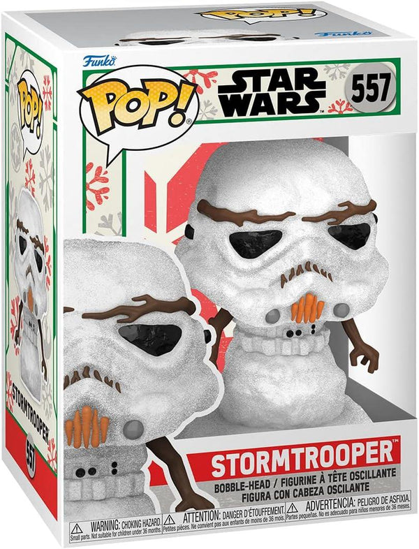 Funko POP! Star Wars Holiday - Stormtrooper Snowman #557 - Toptoys2u