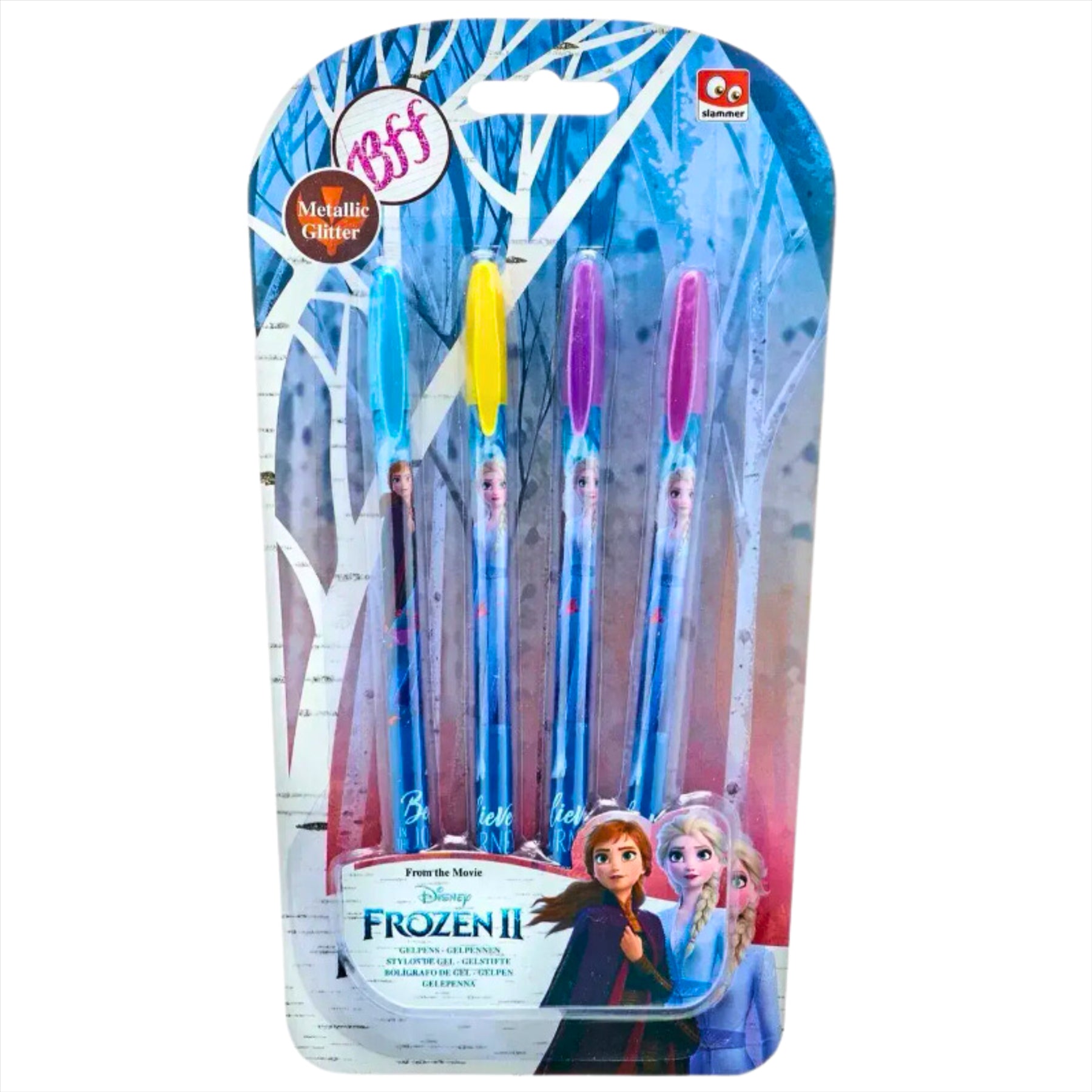 Disney Frozen 2 Stationery Set Bundle - Gel Pens, Pencils, Erasers, Stickers, and Accessories - Toptoys2u