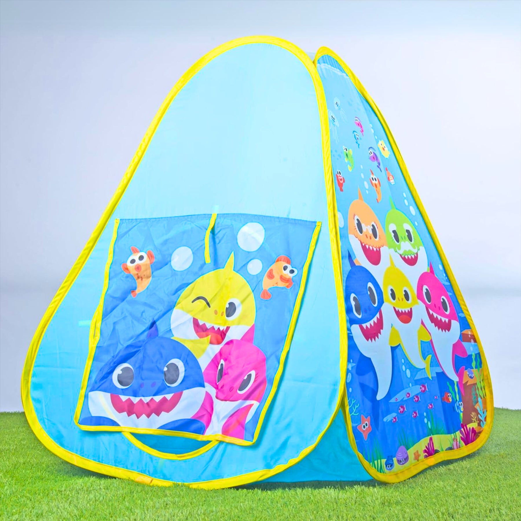 Baby Shark Playden 92cm Pop Up Childrens Activity Play Tent - Toptoys2u