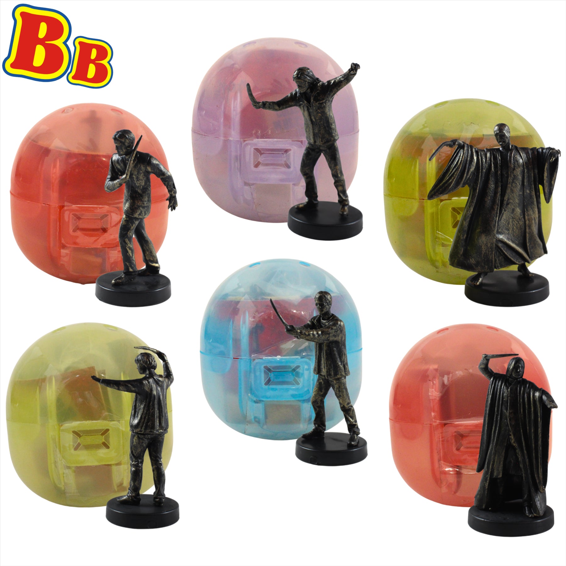 Harry Potter and the Deathly Hallows - 6 Mystic Character Figures - Toptoys2u