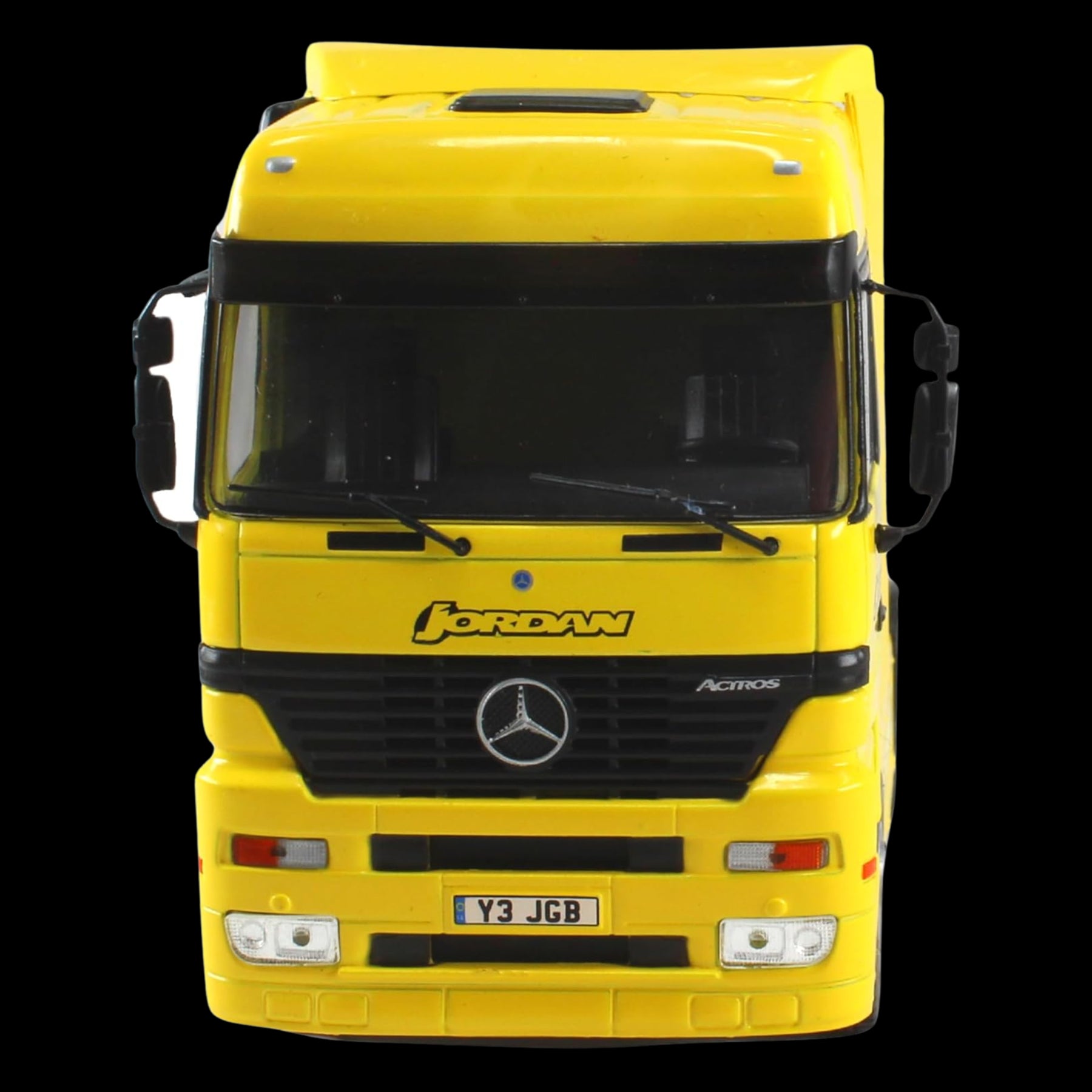 F1 Formula 1 - Centauria 1:43 Scale Large Diecast Articulated HGV Lorry & Trailer - Jordan Mercedes Actros Official Team Transport - 36cm in Length - Toptoys2u