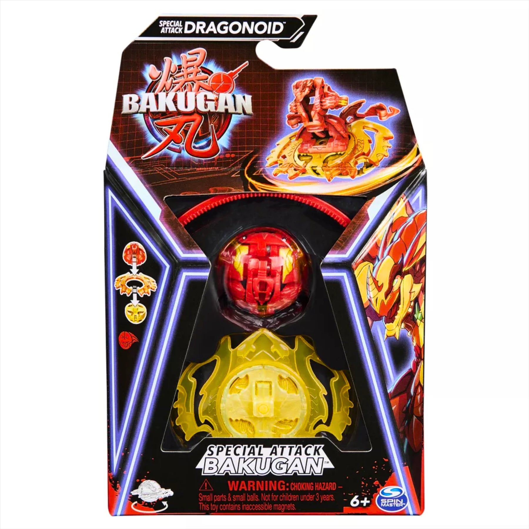 Bakugan Special Attack Dragonoid Collectible Transforming Interactive Battle Figure Toy - Toptoys2u