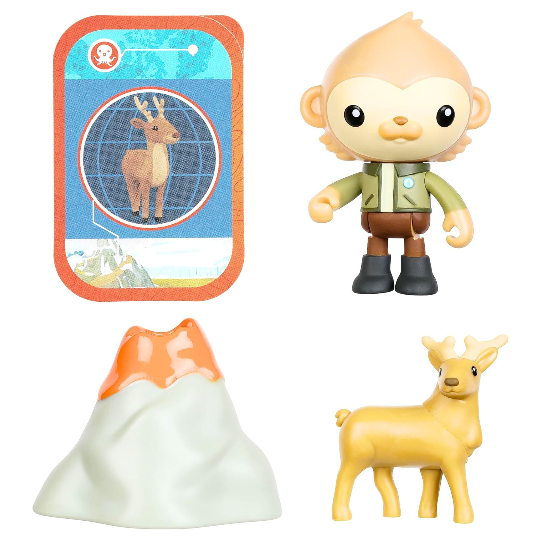 Octonauts Above and Beyond Paani Adventure Pack 7cm Toy Figure Playset with Accessories - Toptoys2u